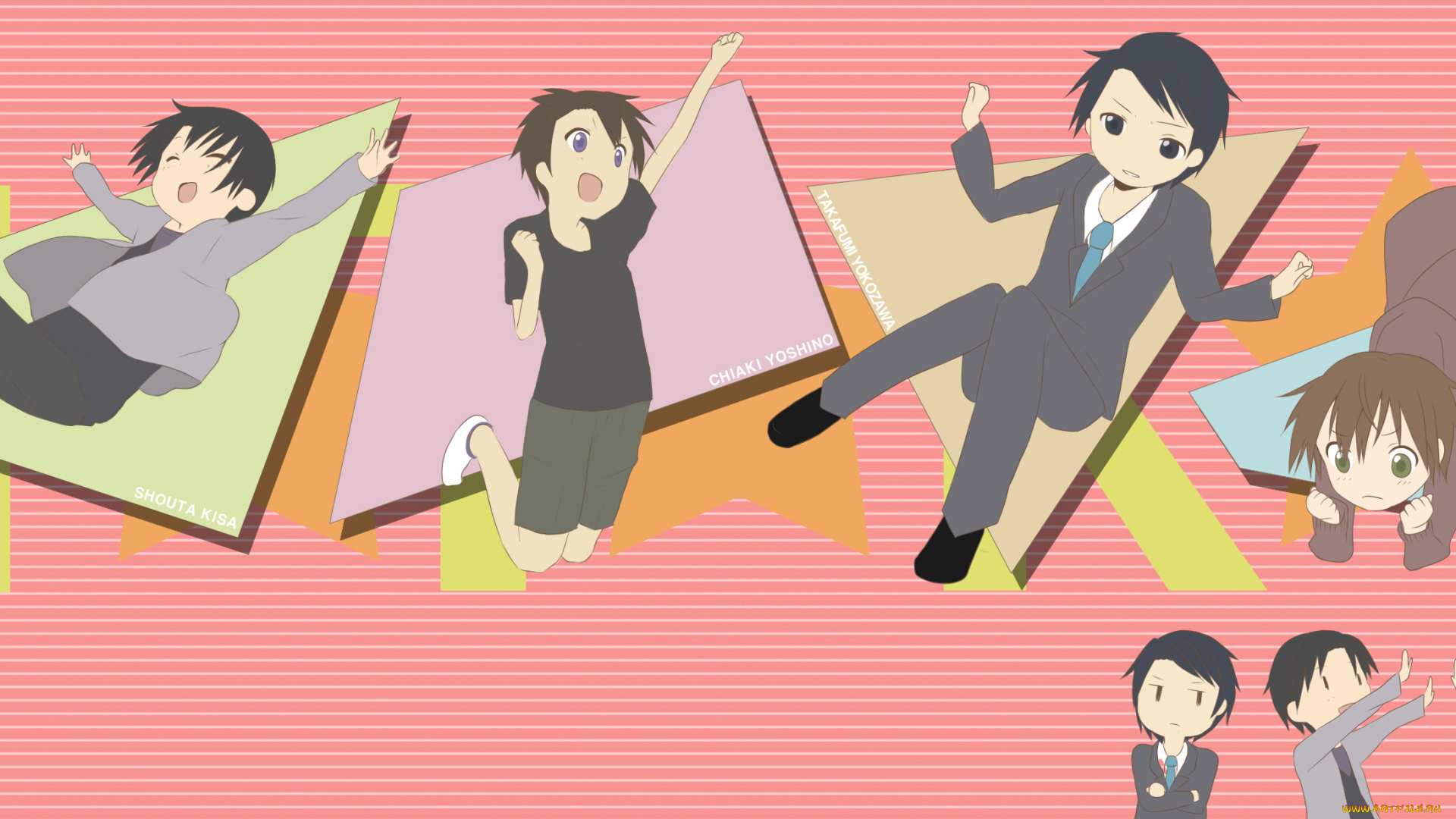 аниме, sekai, ichi, hatsukoi, парни