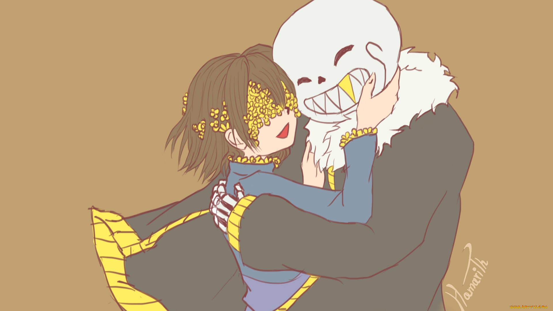 аниме, undertale, андертейл