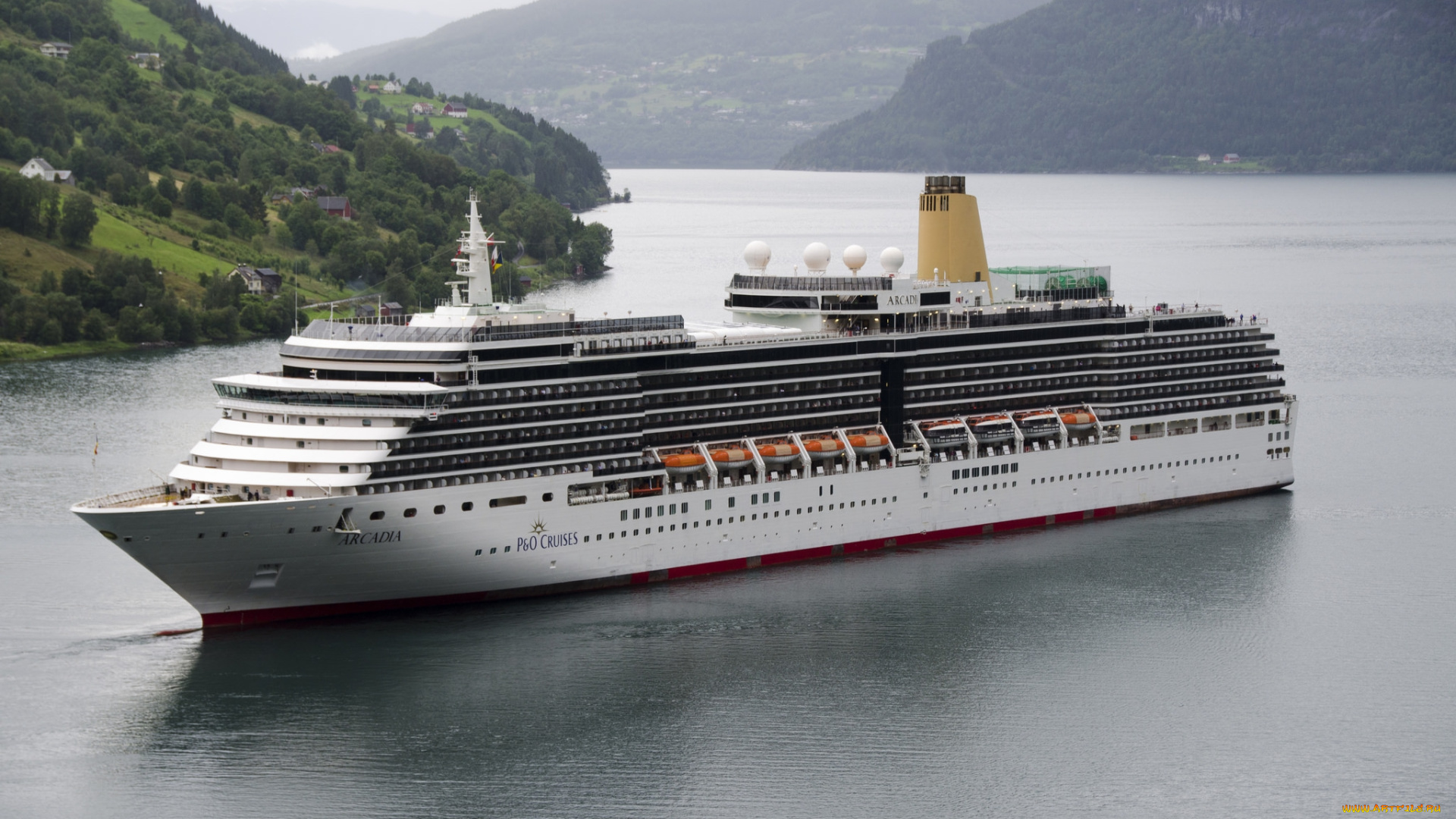 arcadia, корабли, лайнеры, круиз, лайнер