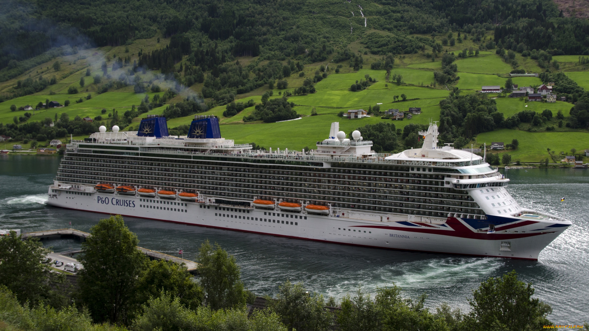 britannia, корабли, лайнеры, круиз, лайнер