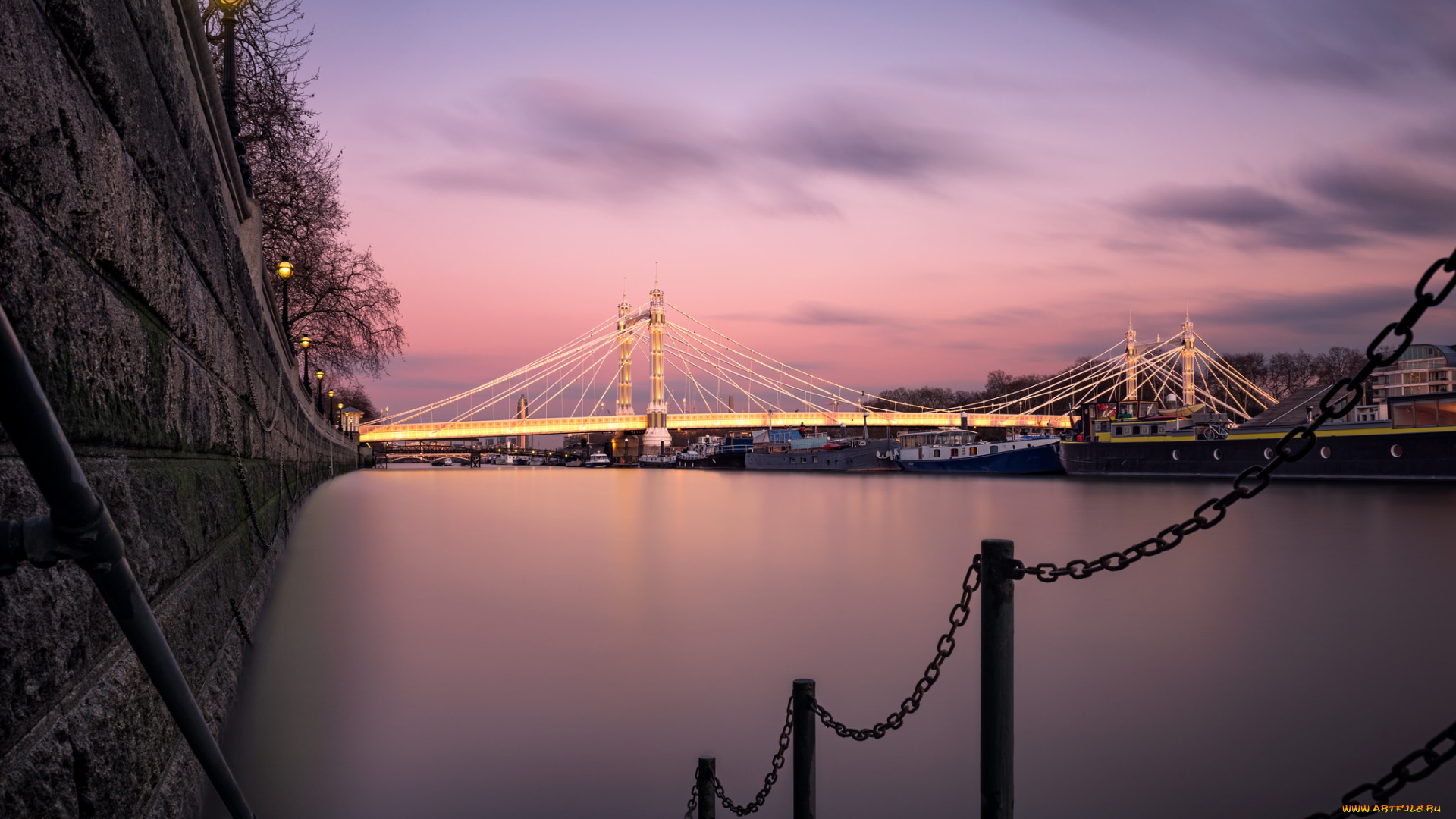 города, лондон, , великобритания, мост