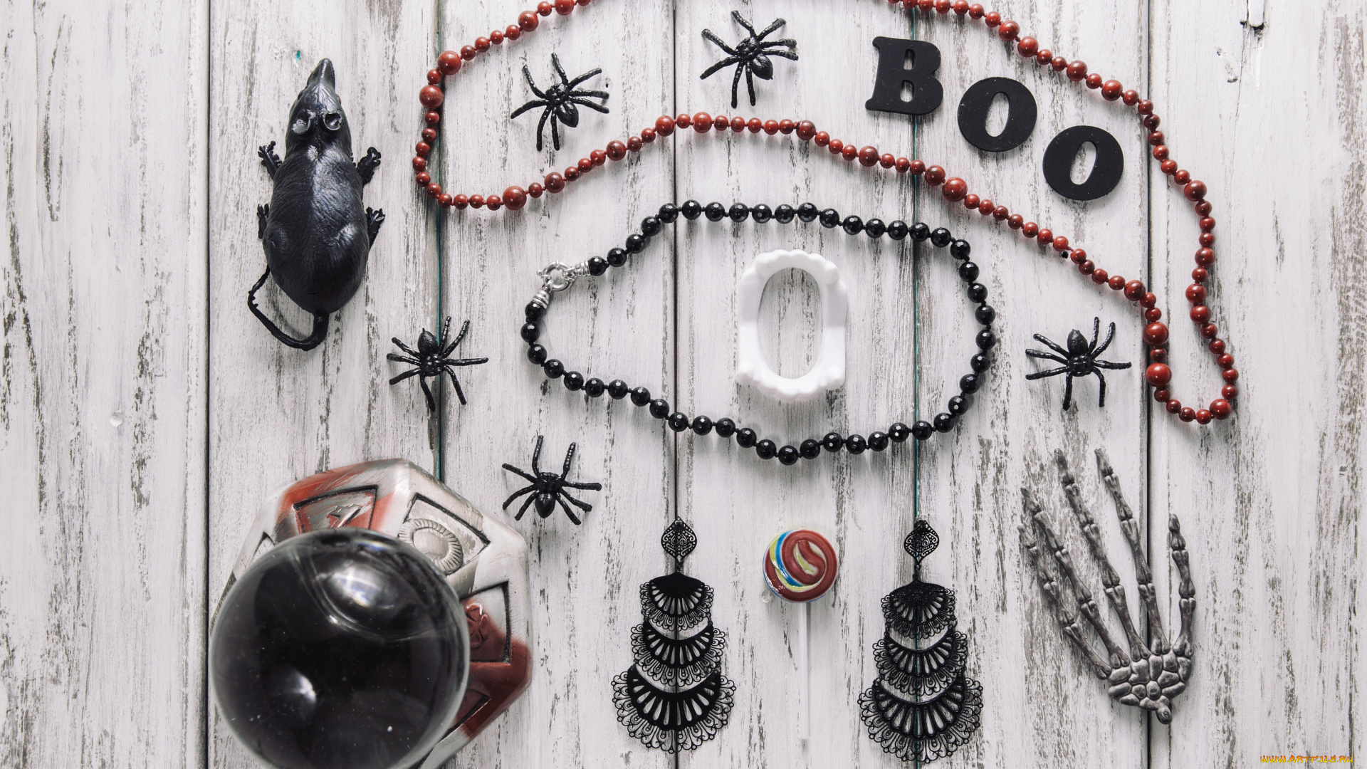 праздничные, хэллоуин, праздник, паук, надпись, мыш, скелет