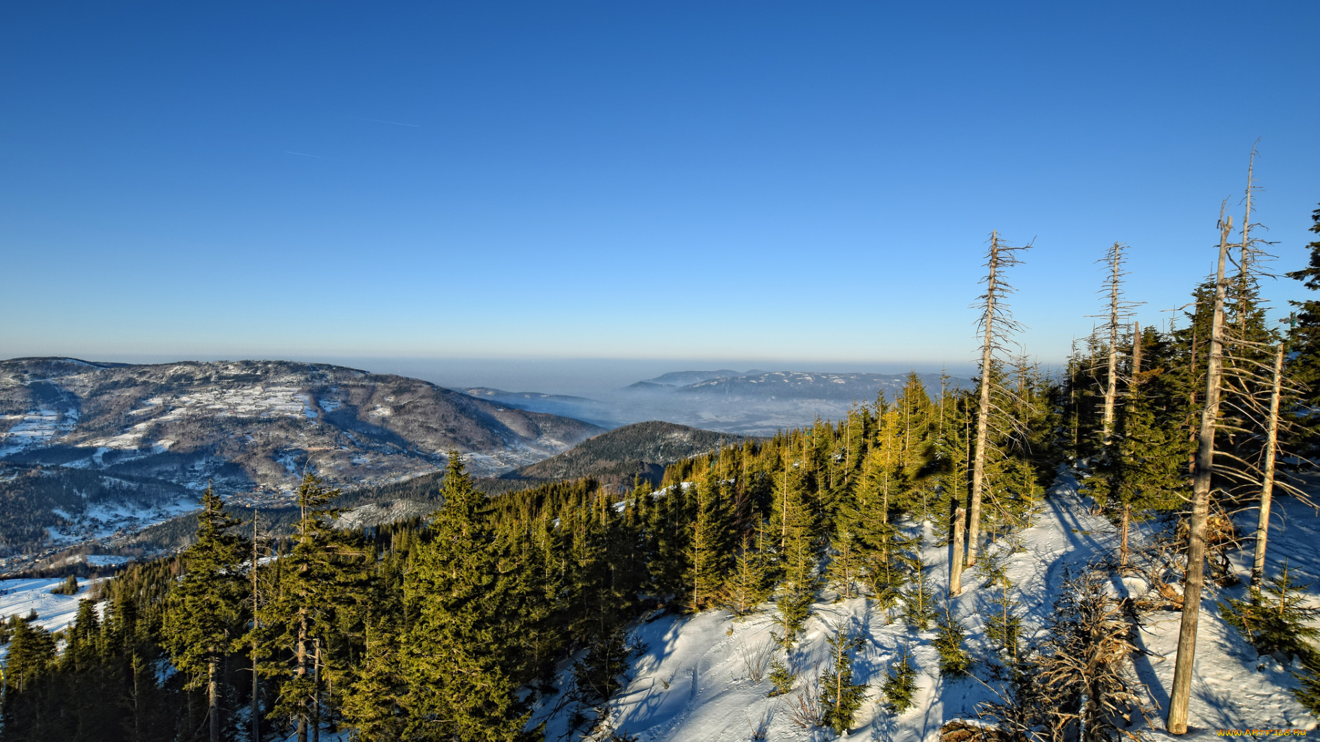 природа, горы, простор