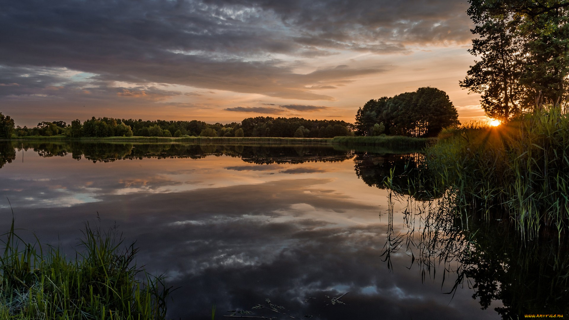 природа, реки, озера, простор