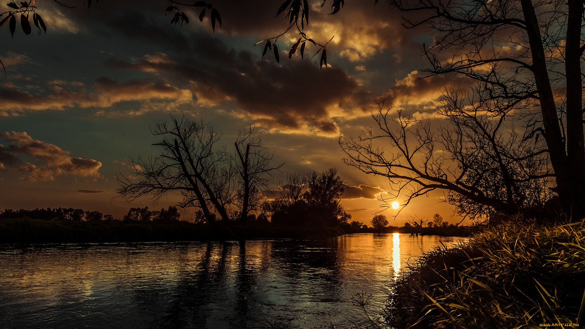 природа, восходы, закаты, простор