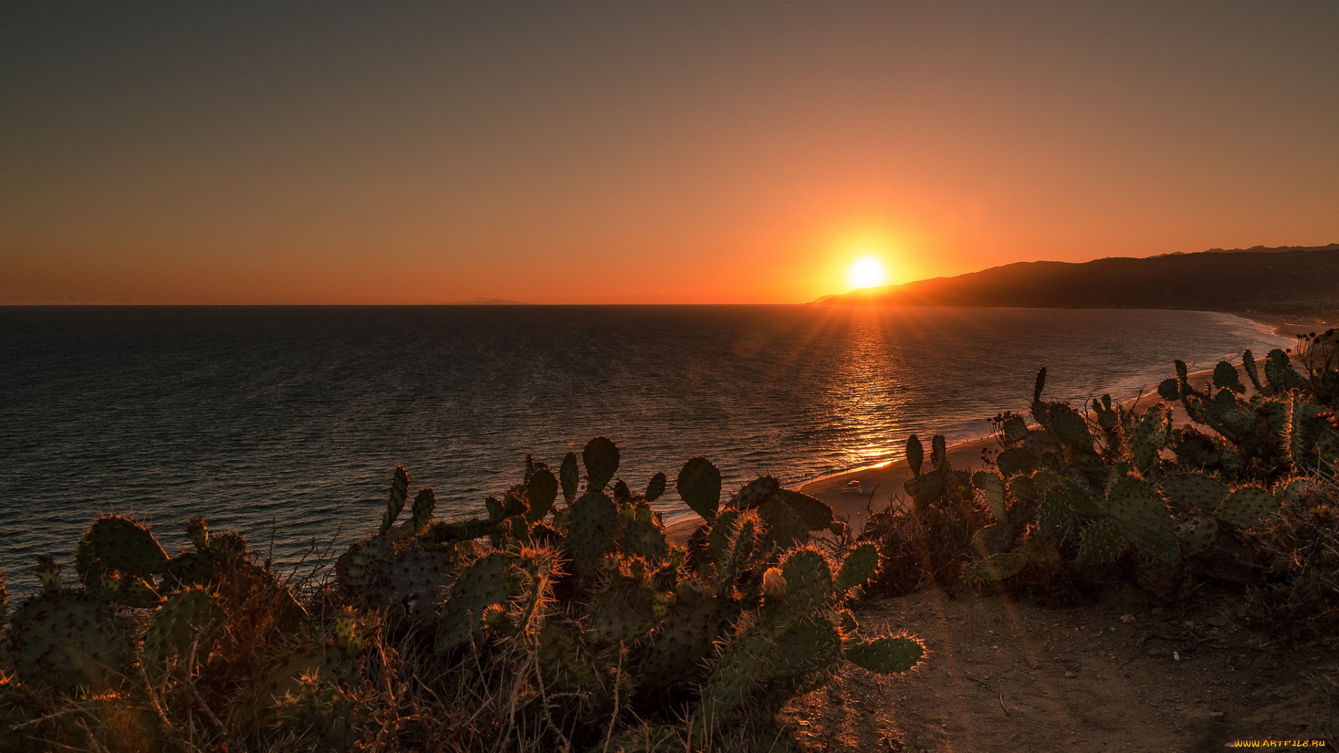 природа, восходы, закаты, простор