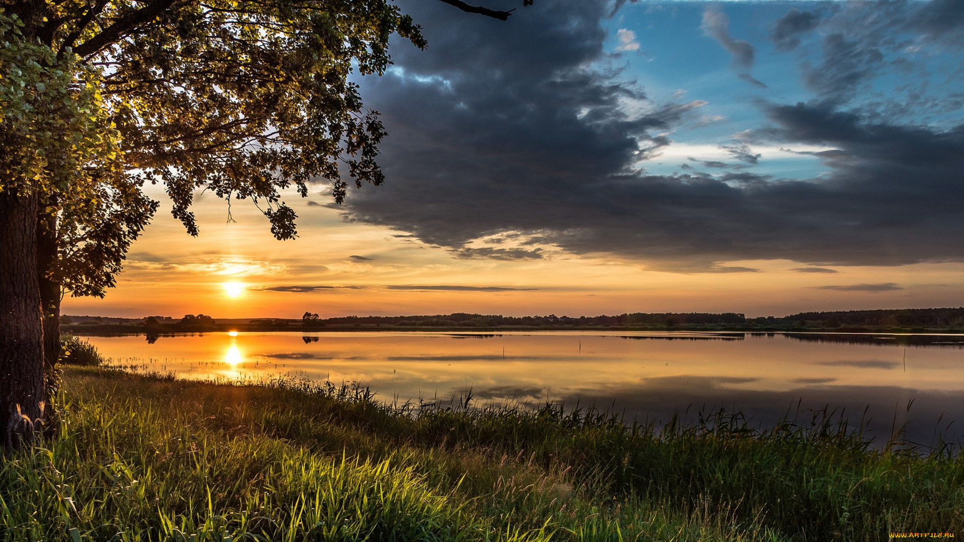 природа, восходы, закаты, простор