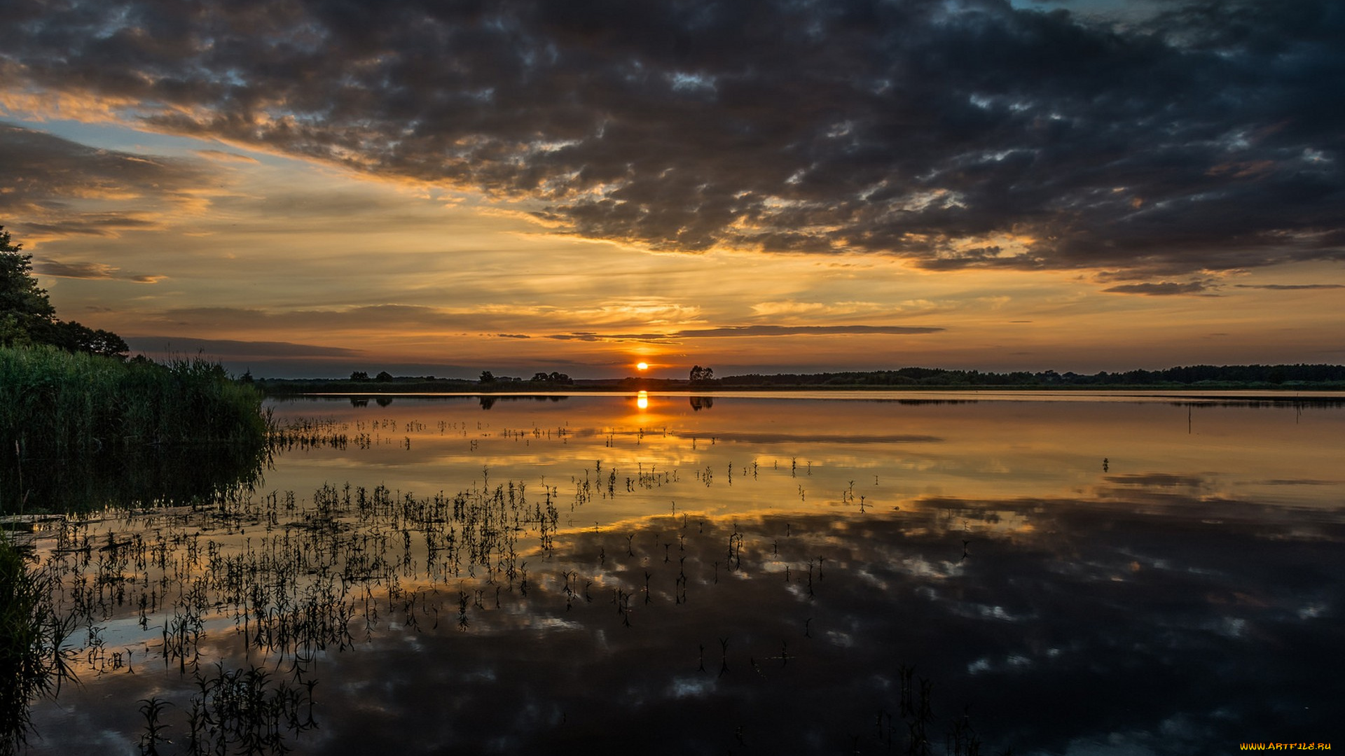 природа, восходы, закаты, простор