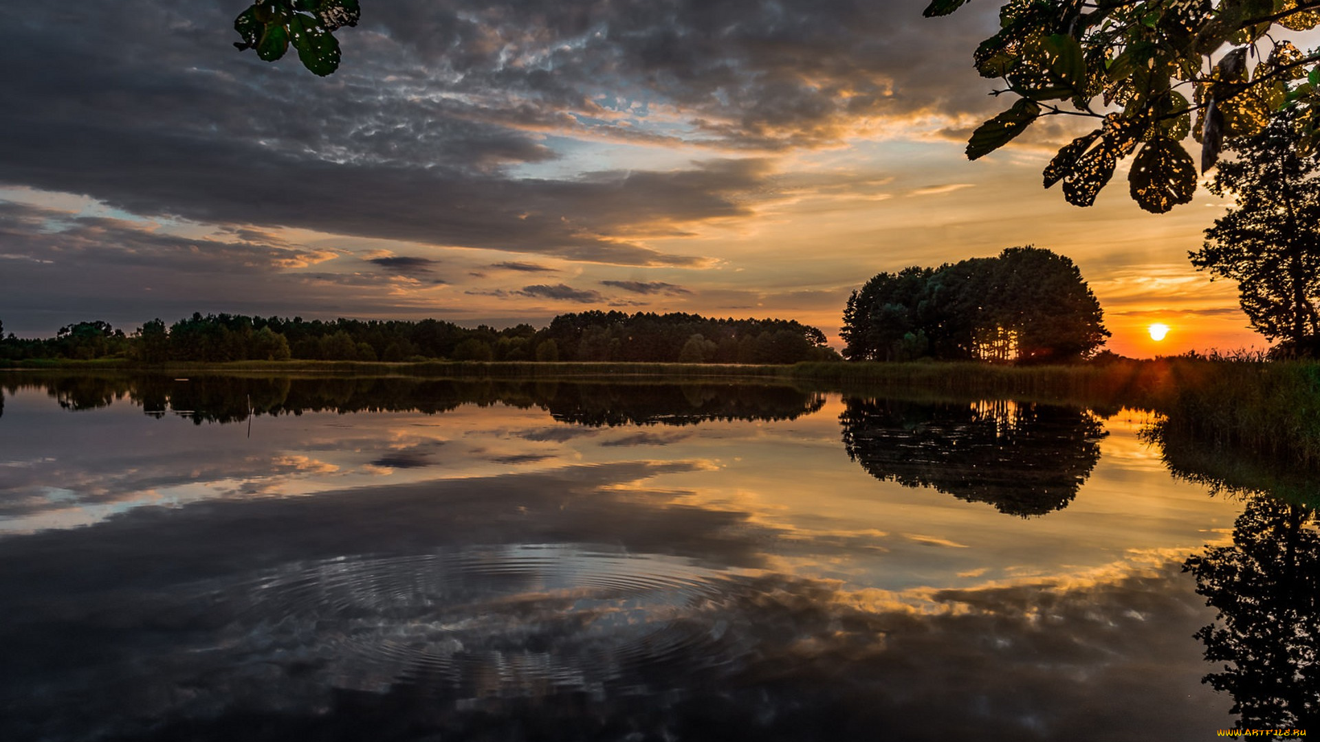 природа, восходы, закаты, простор