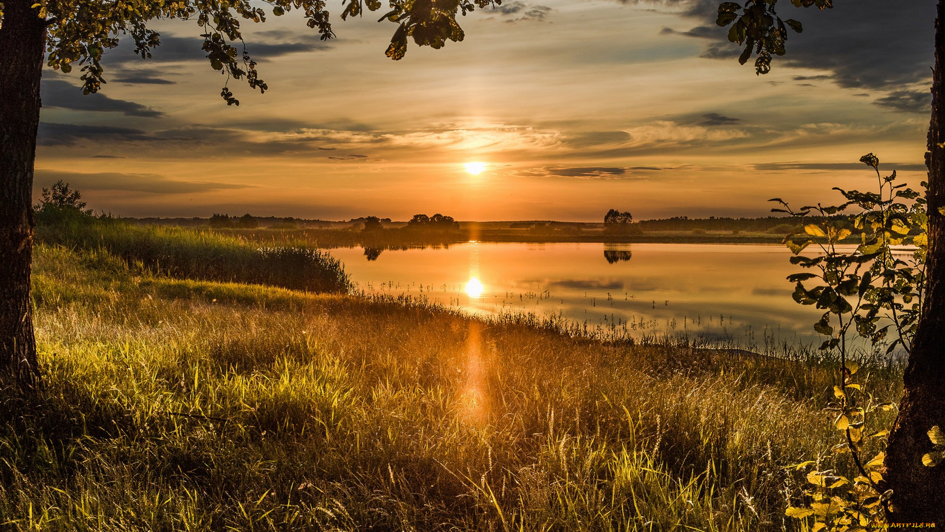 природа, восходы, закаты, простор