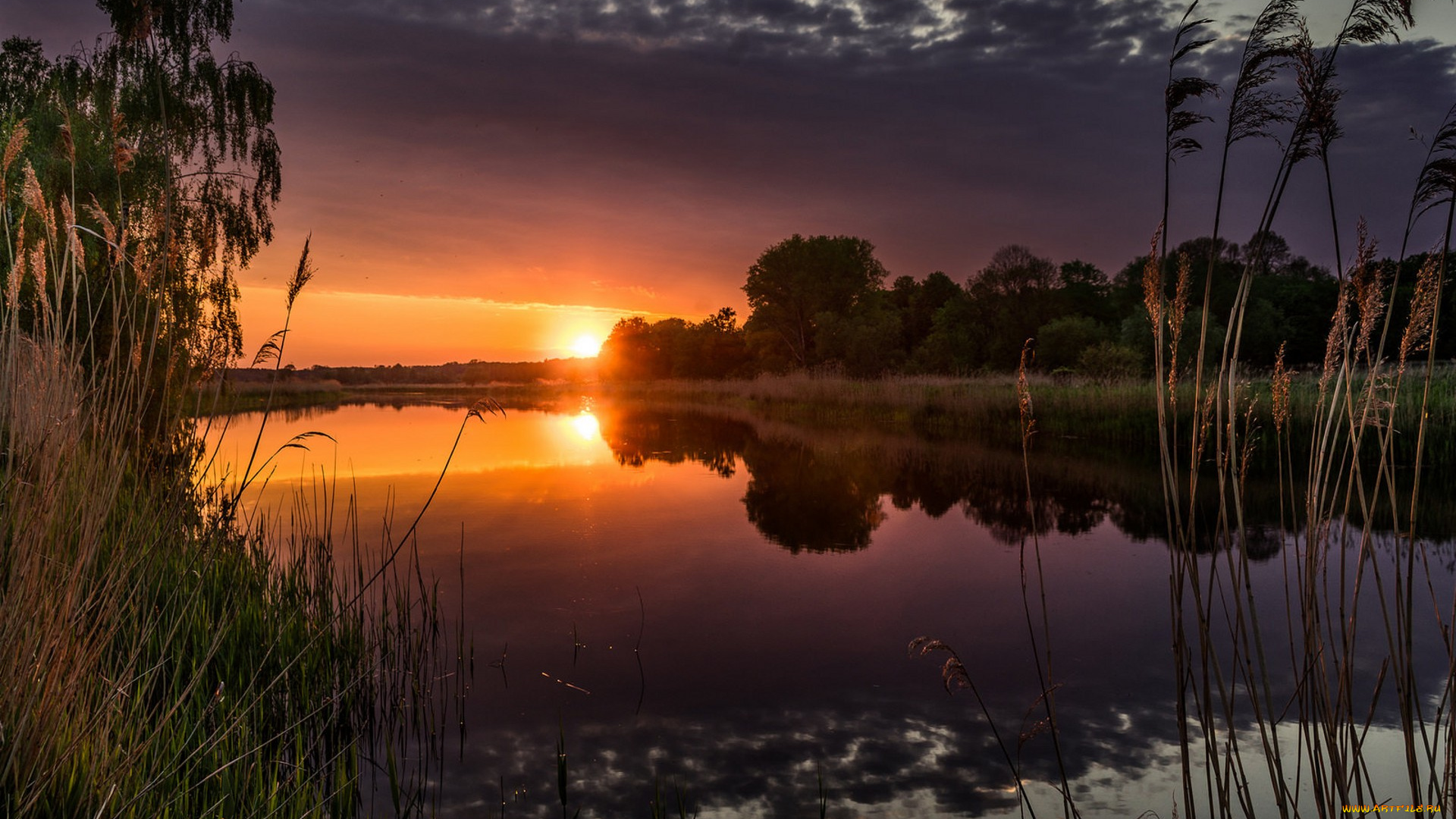 природа, восходы, закаты, простор