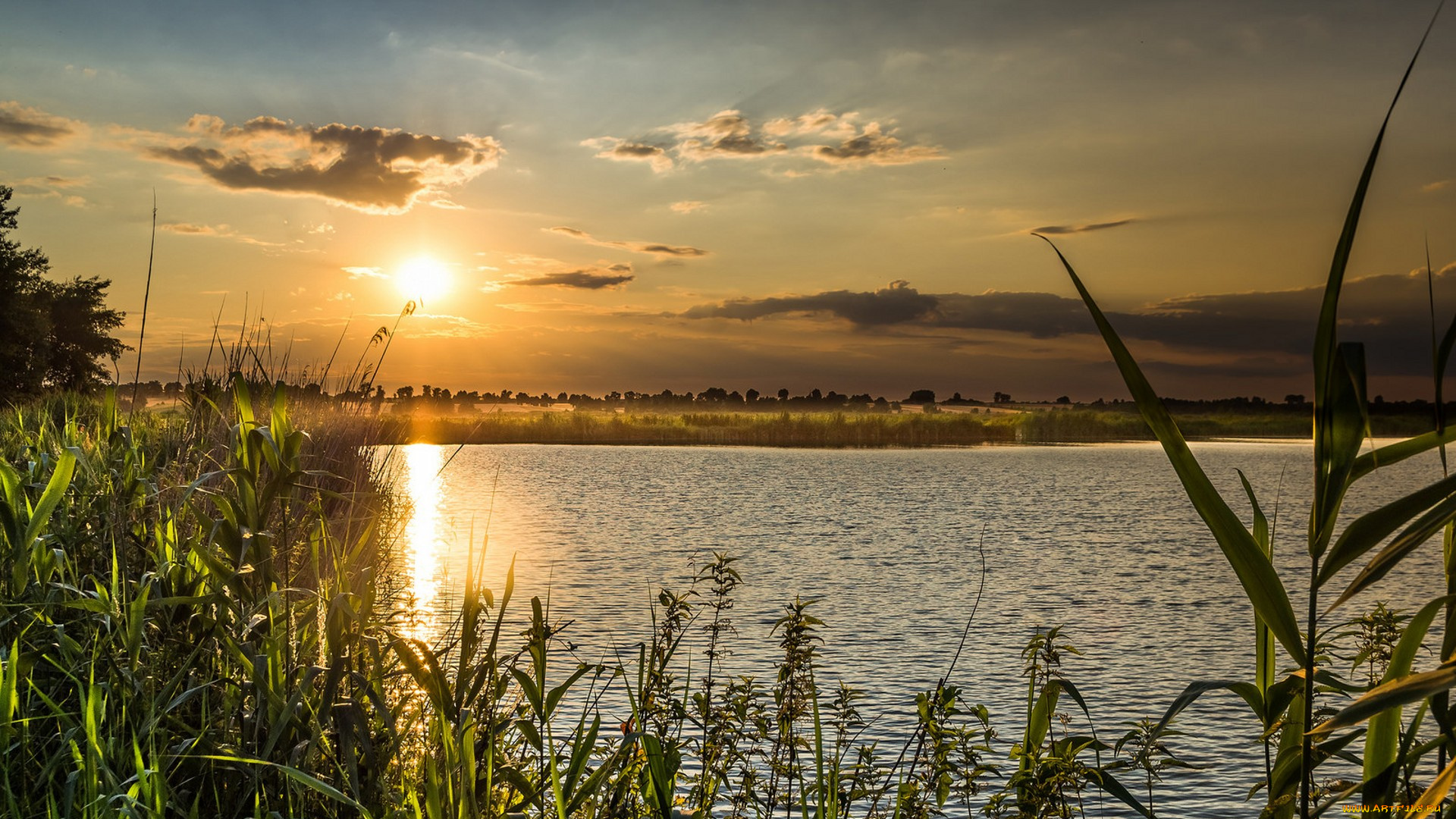 природа, восходы, закаты, простор