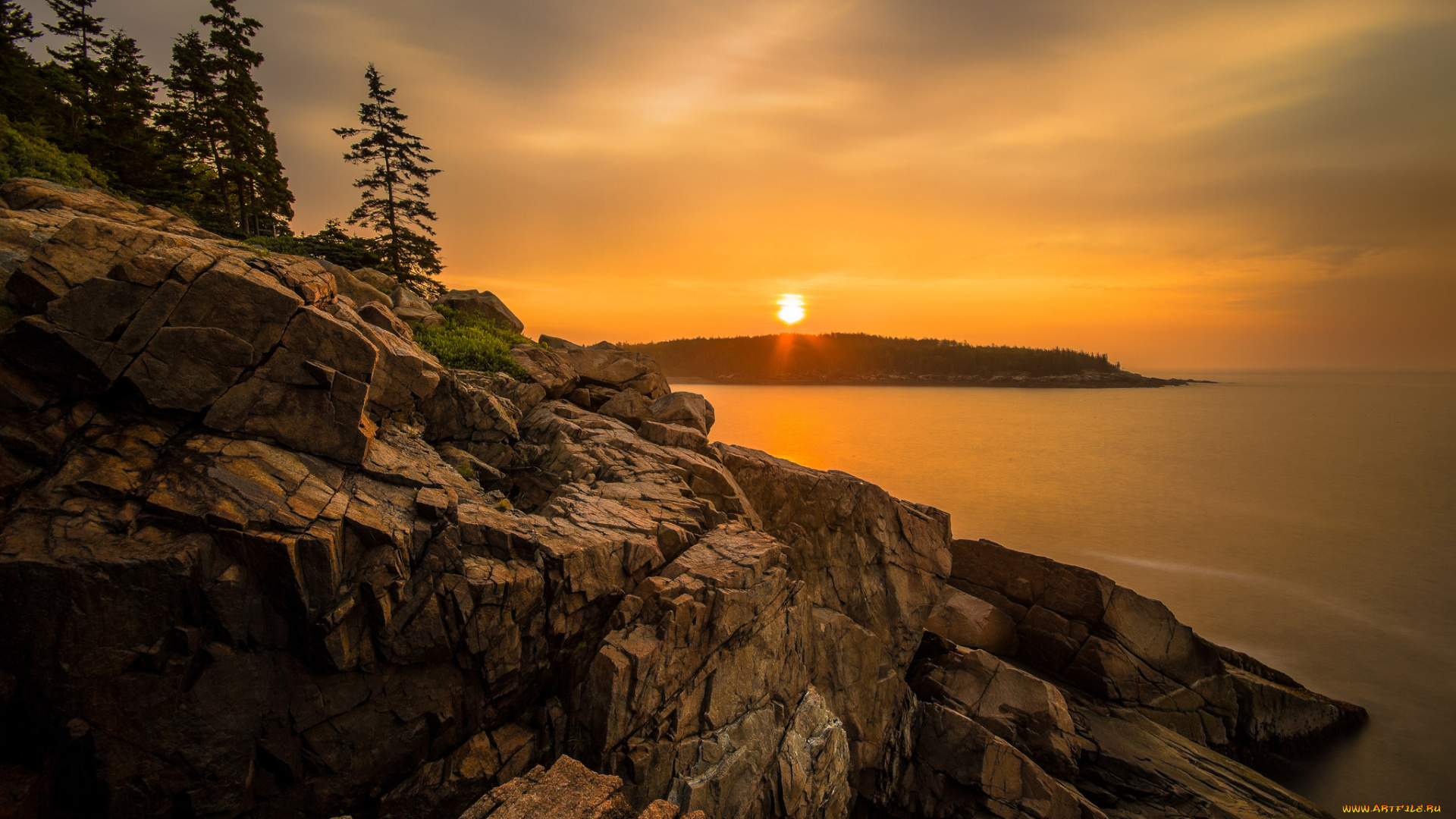 природа, восходы, закаты, простор