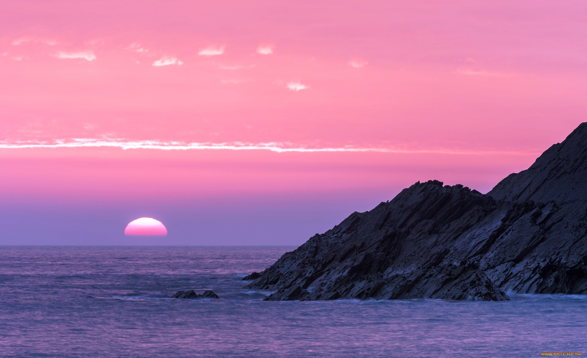 полуостров, дингл, , графство, керри, , ирландия, природа, побережье, скалы, закат, солнце, небо, море, берег