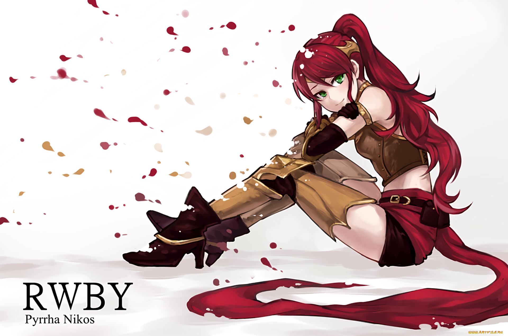 аниме, rwby, девушка