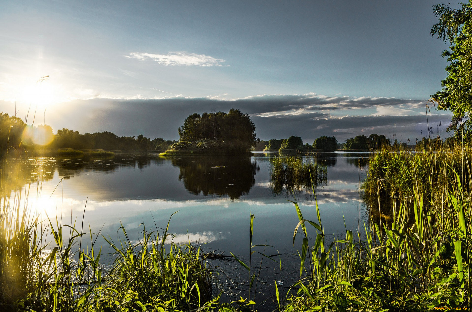 природа, реки, озера, простор