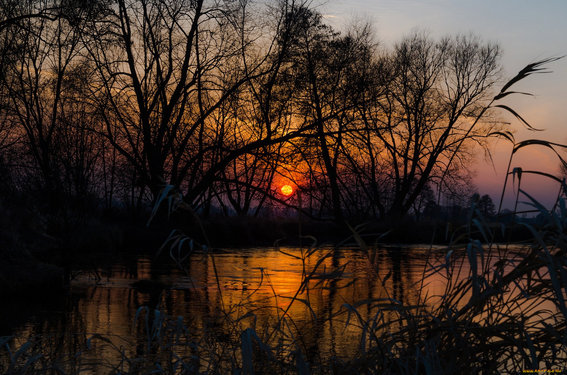 природа, восходы, закаты, простор