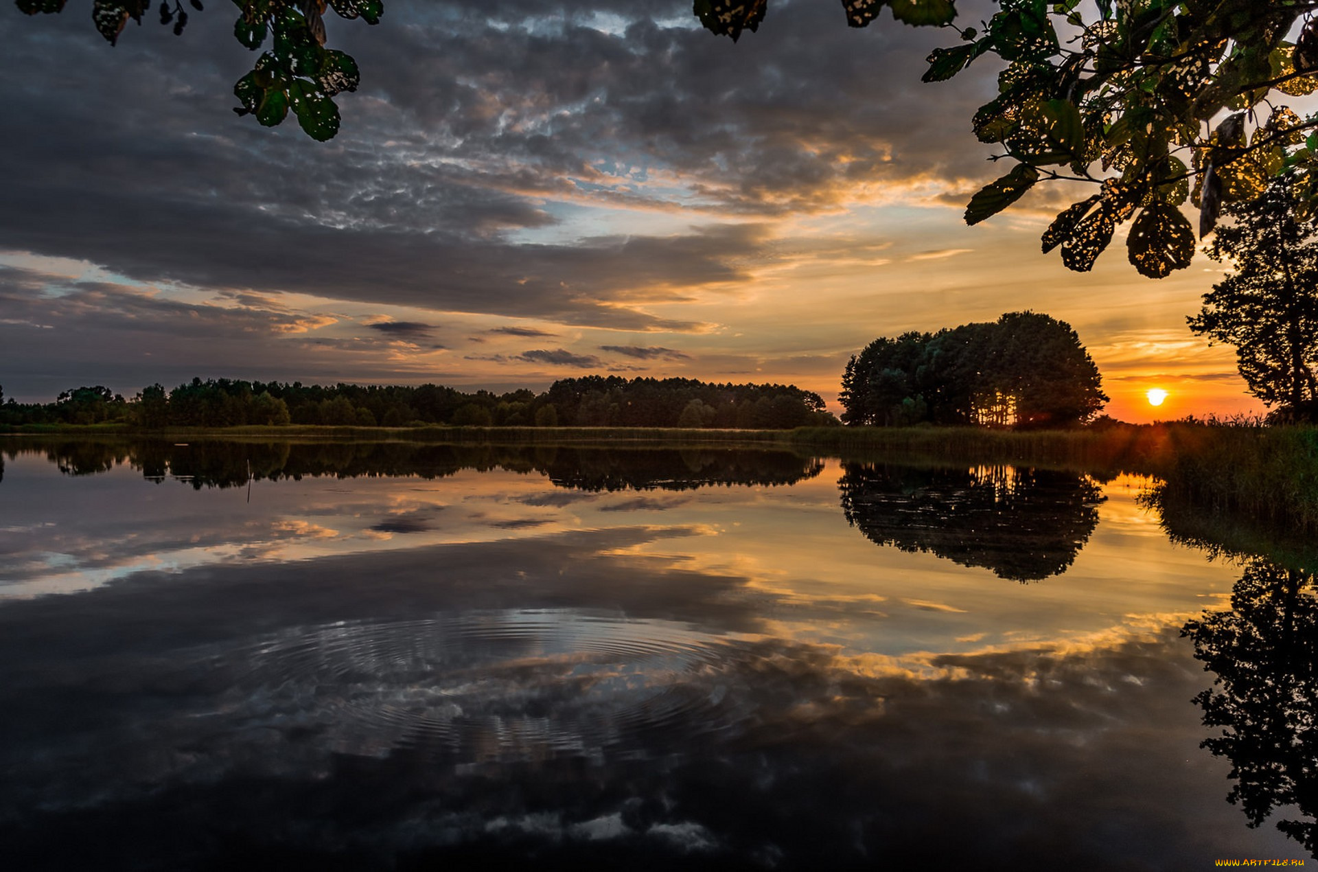 природа, восходы, закаты, простор