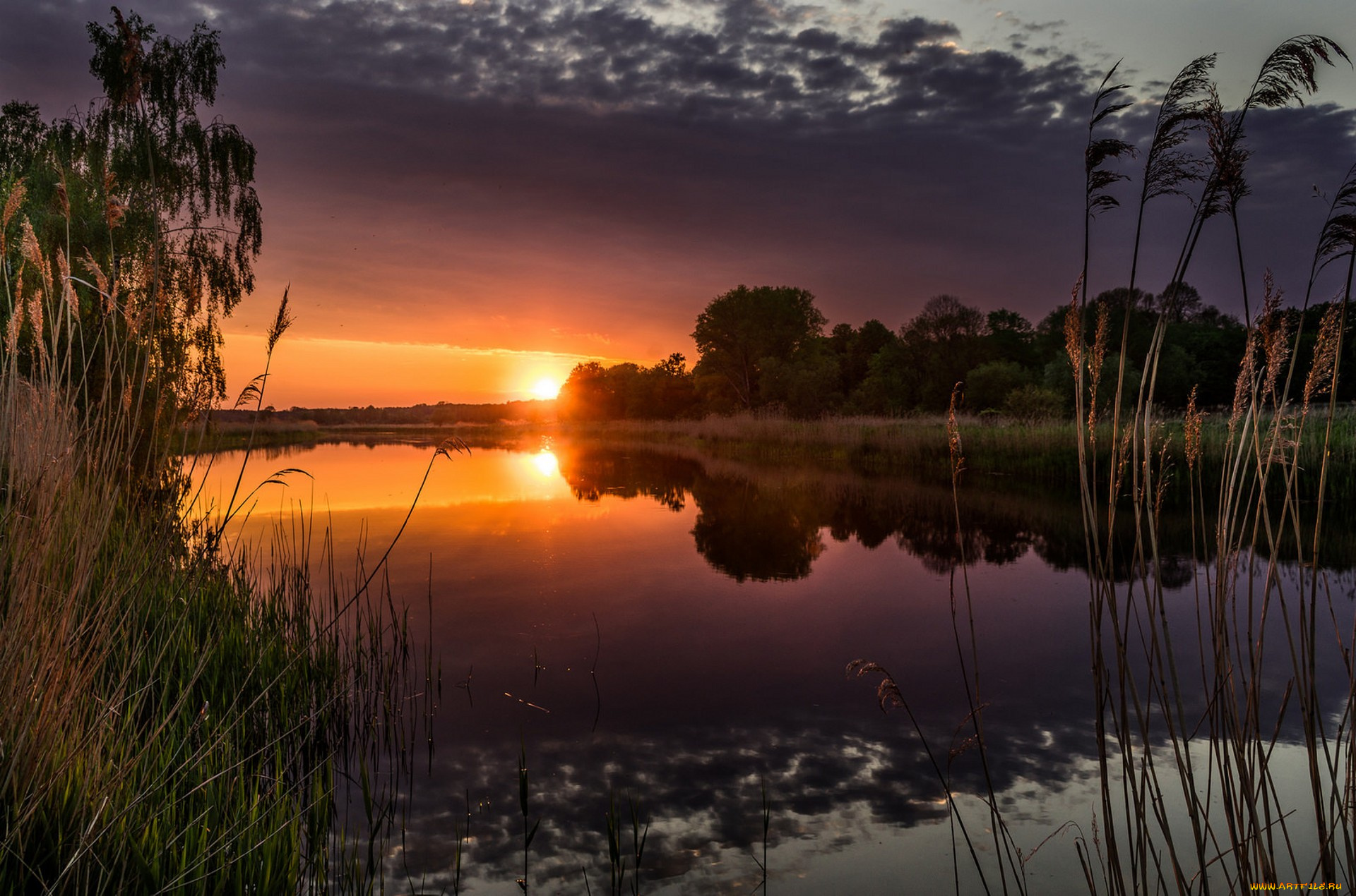 природа, восходы, закаты, простор