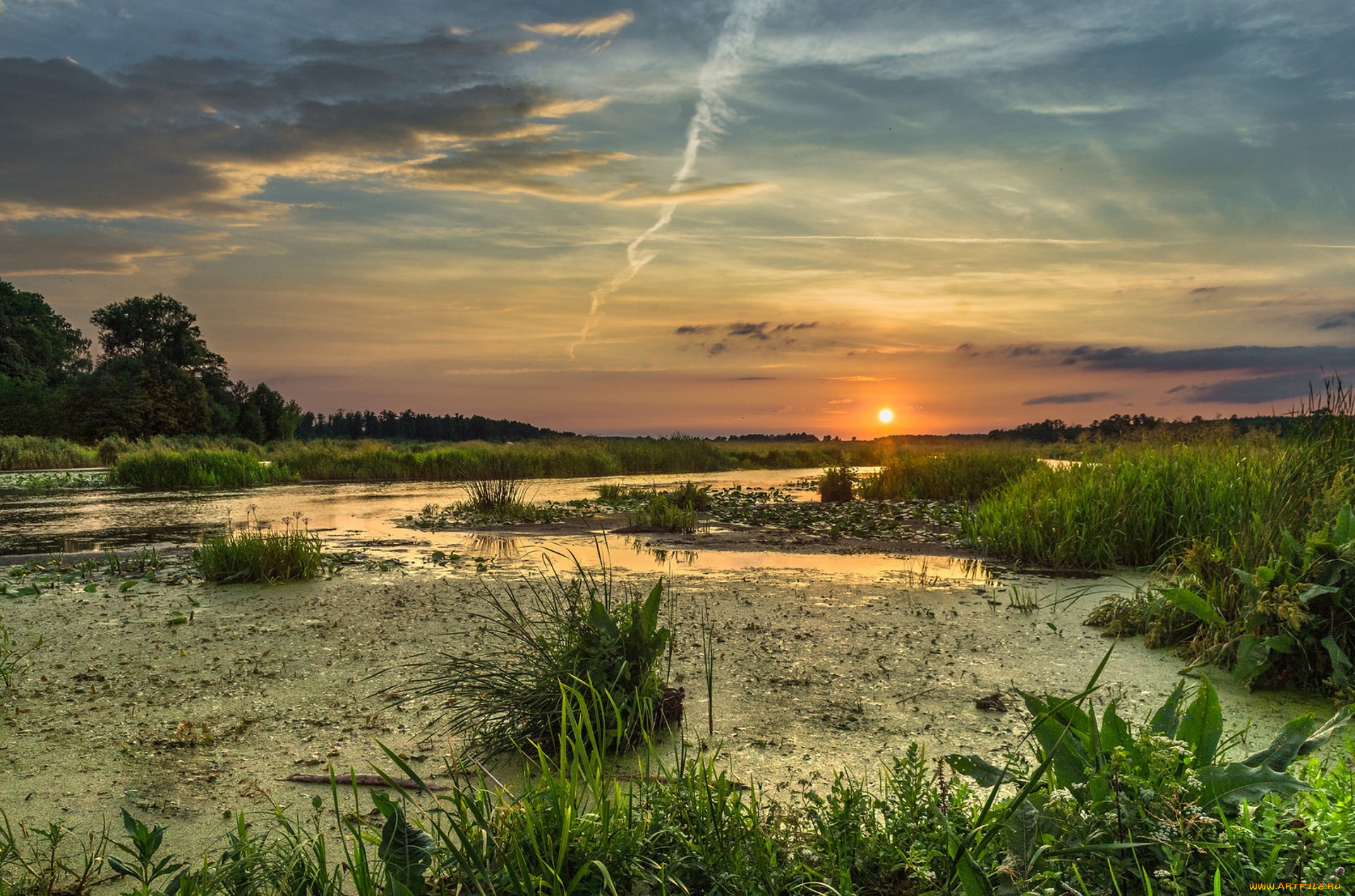 природа, восходы, закаты, простор