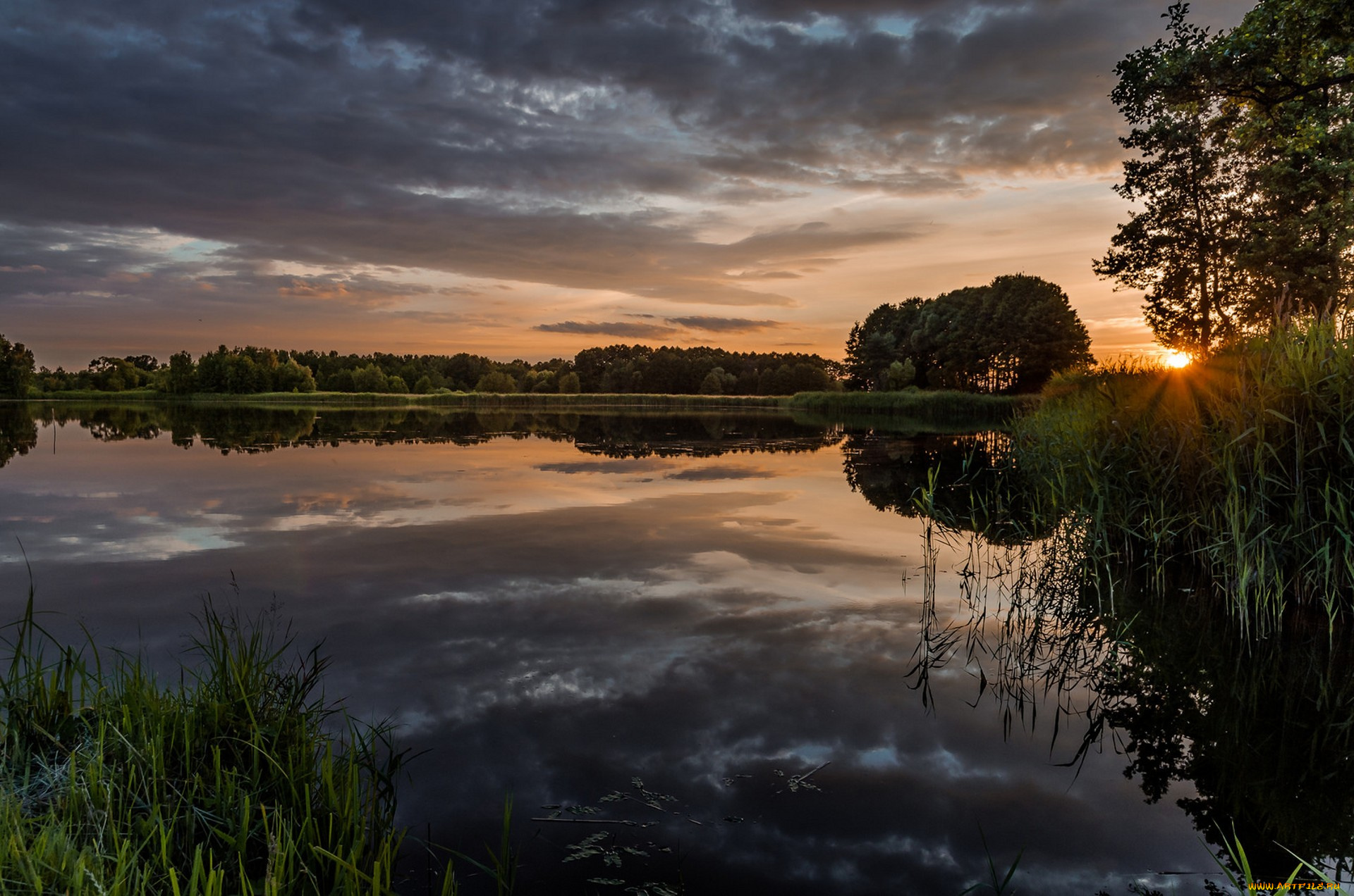 природа, реки, озера, простор