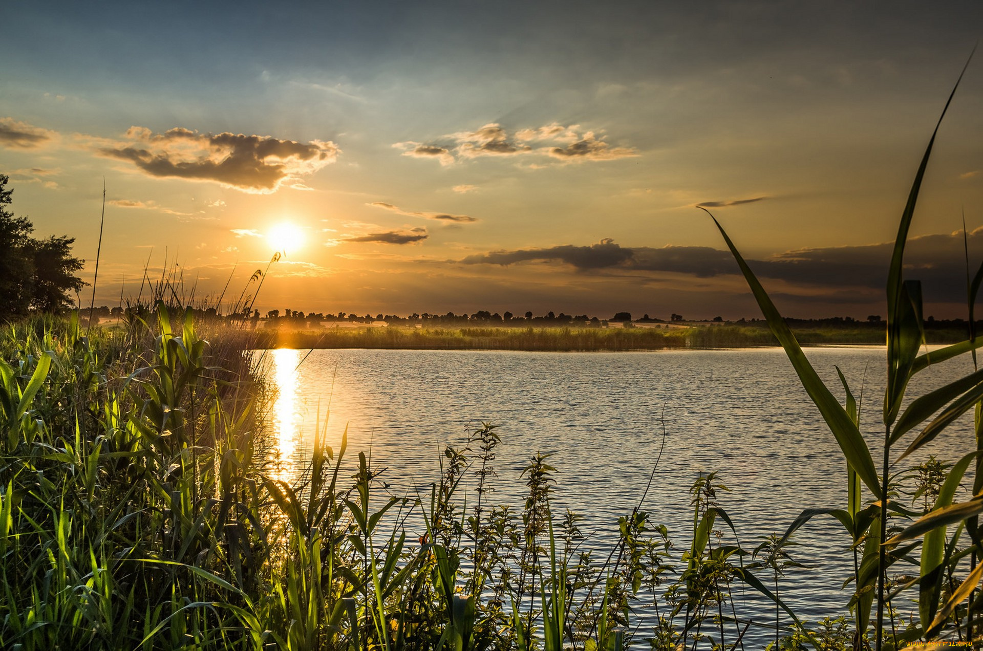 природа, восходы, закаты, простор