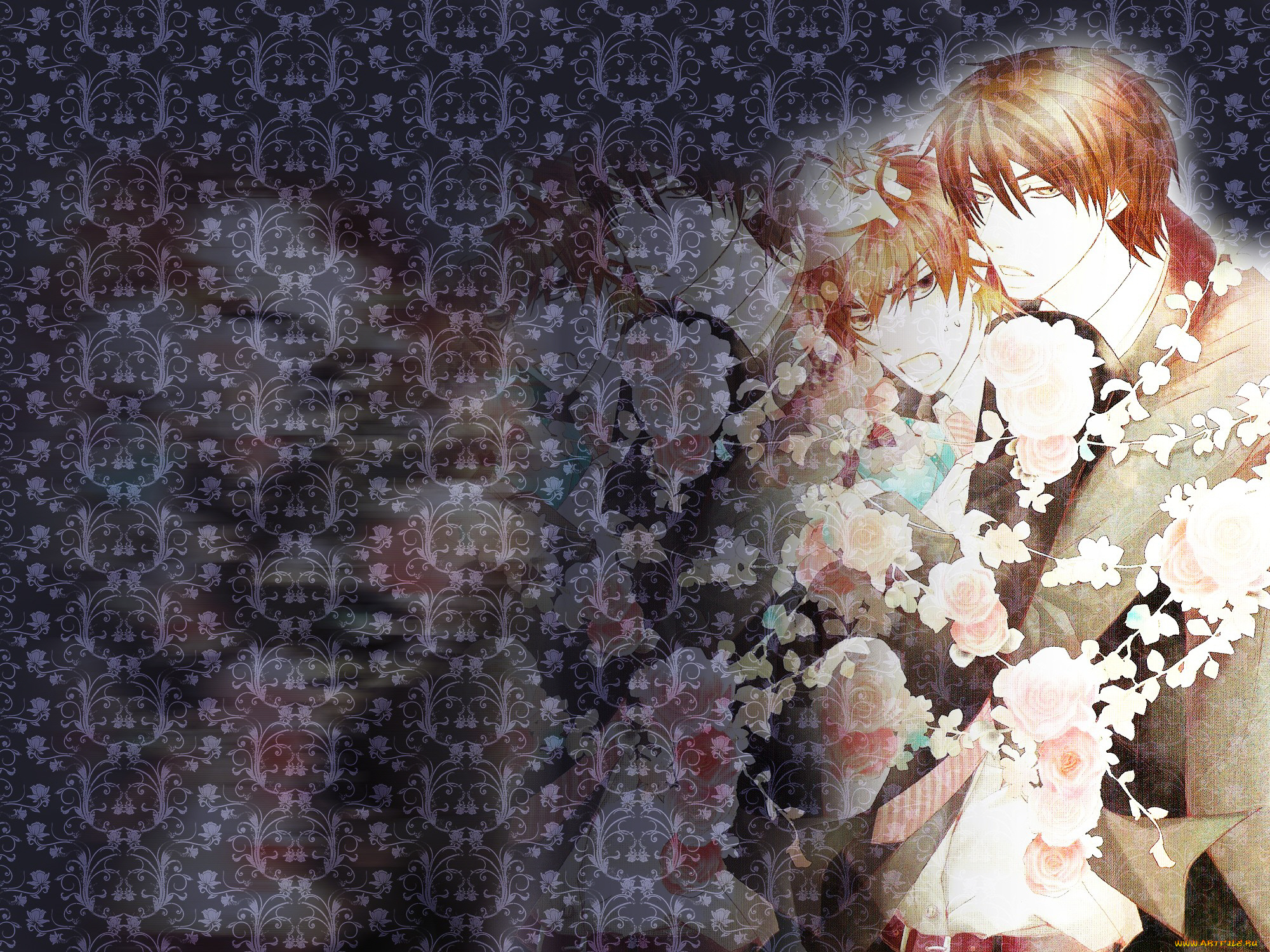 аниме, sekai, ichi, hatsukoi, парни