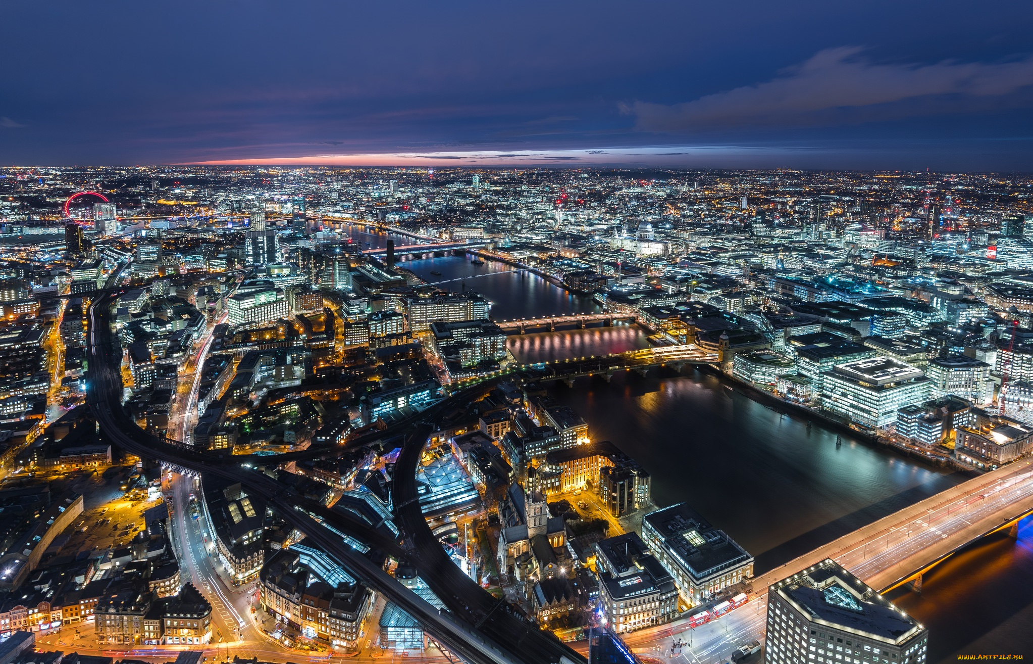 города, лондон, , великобритания, простор