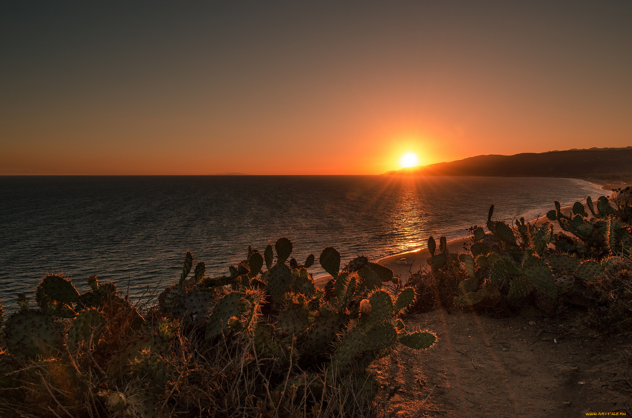 природа, восходы, закаты, простор