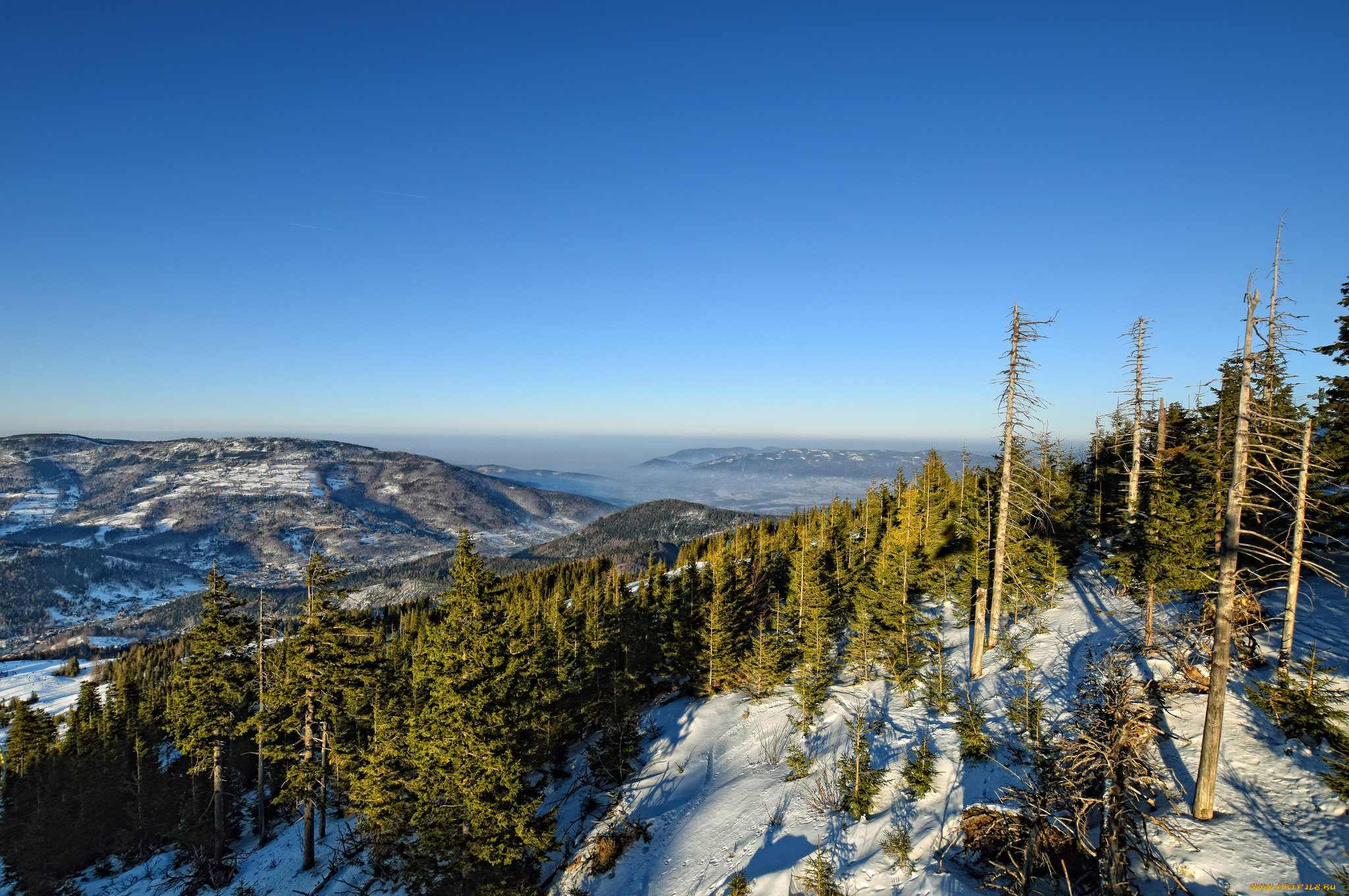 природа, горы, простор