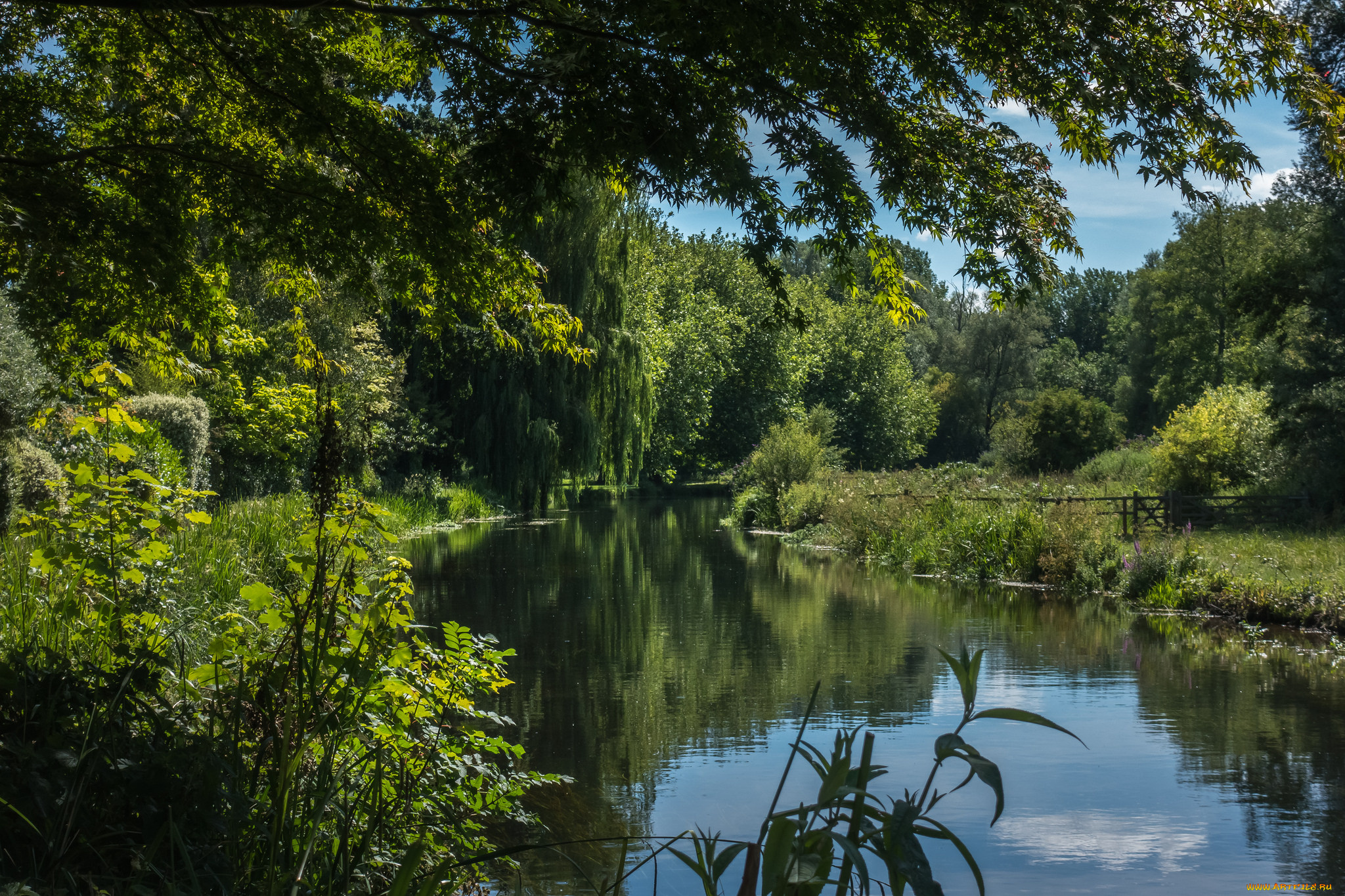 природа, реки, озера, простор