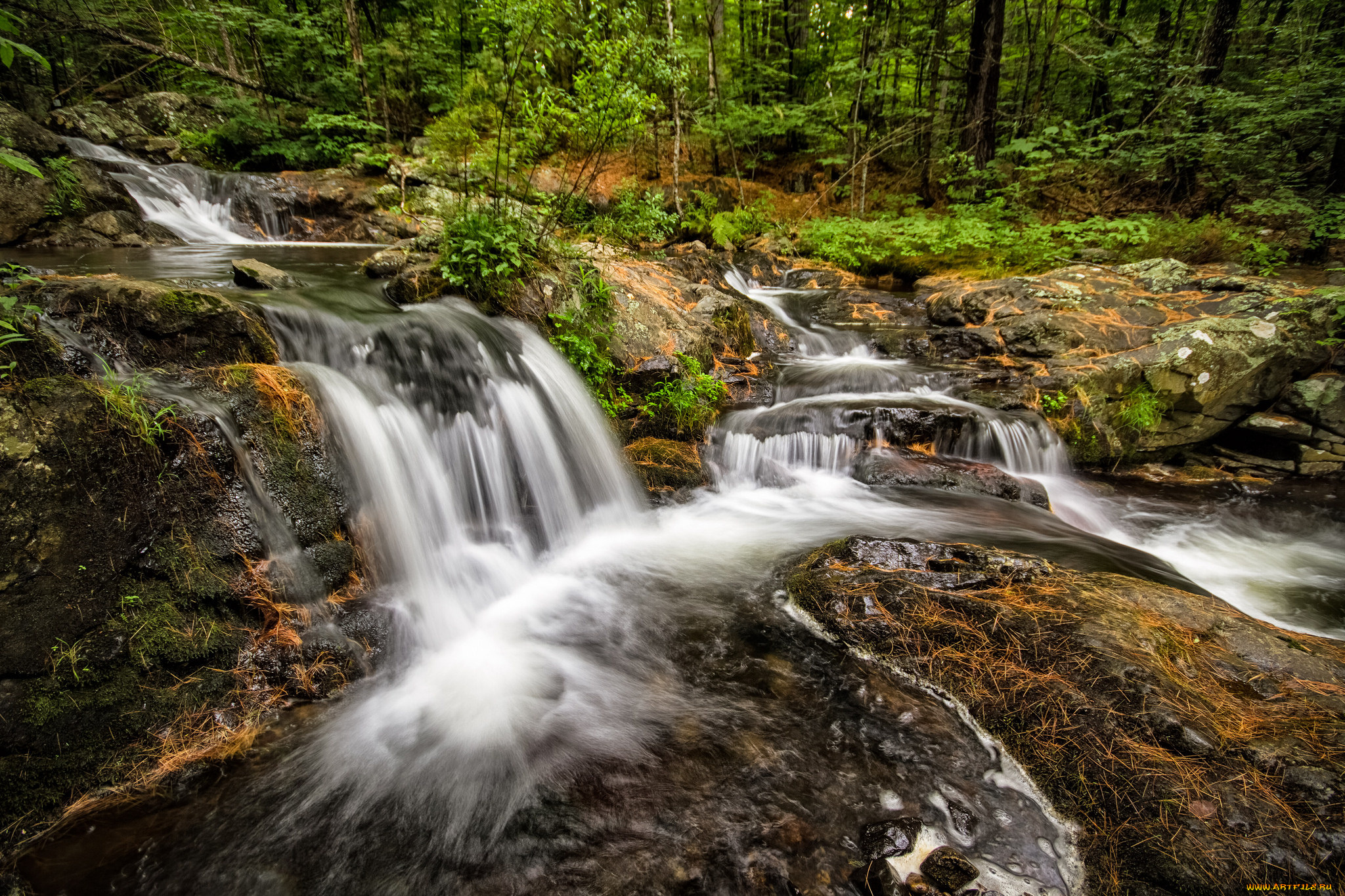 природа, водопады, простор