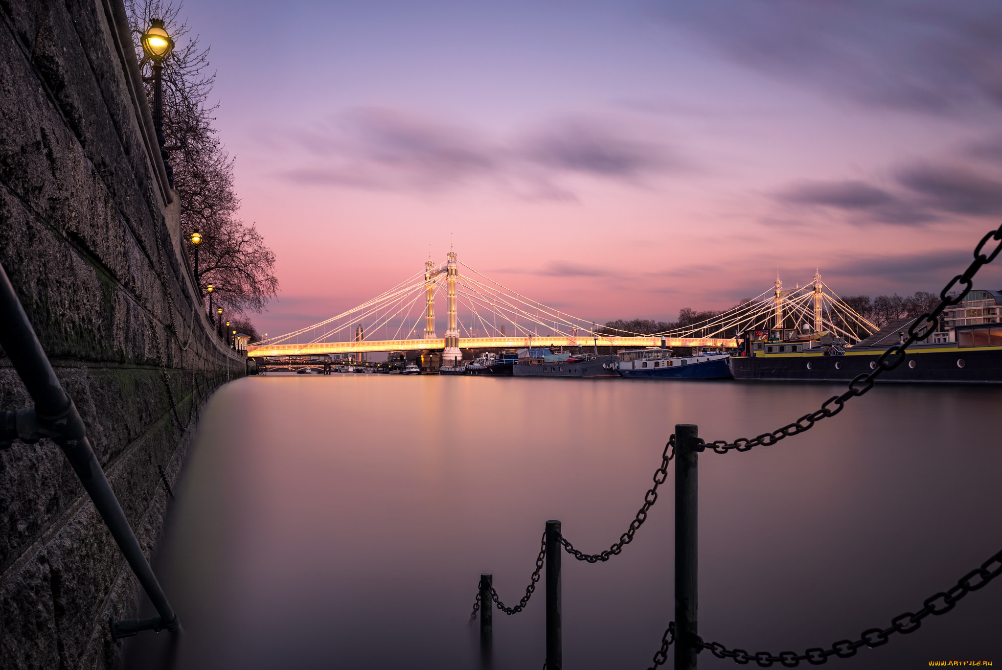 города, лондон, , великобритания, мост