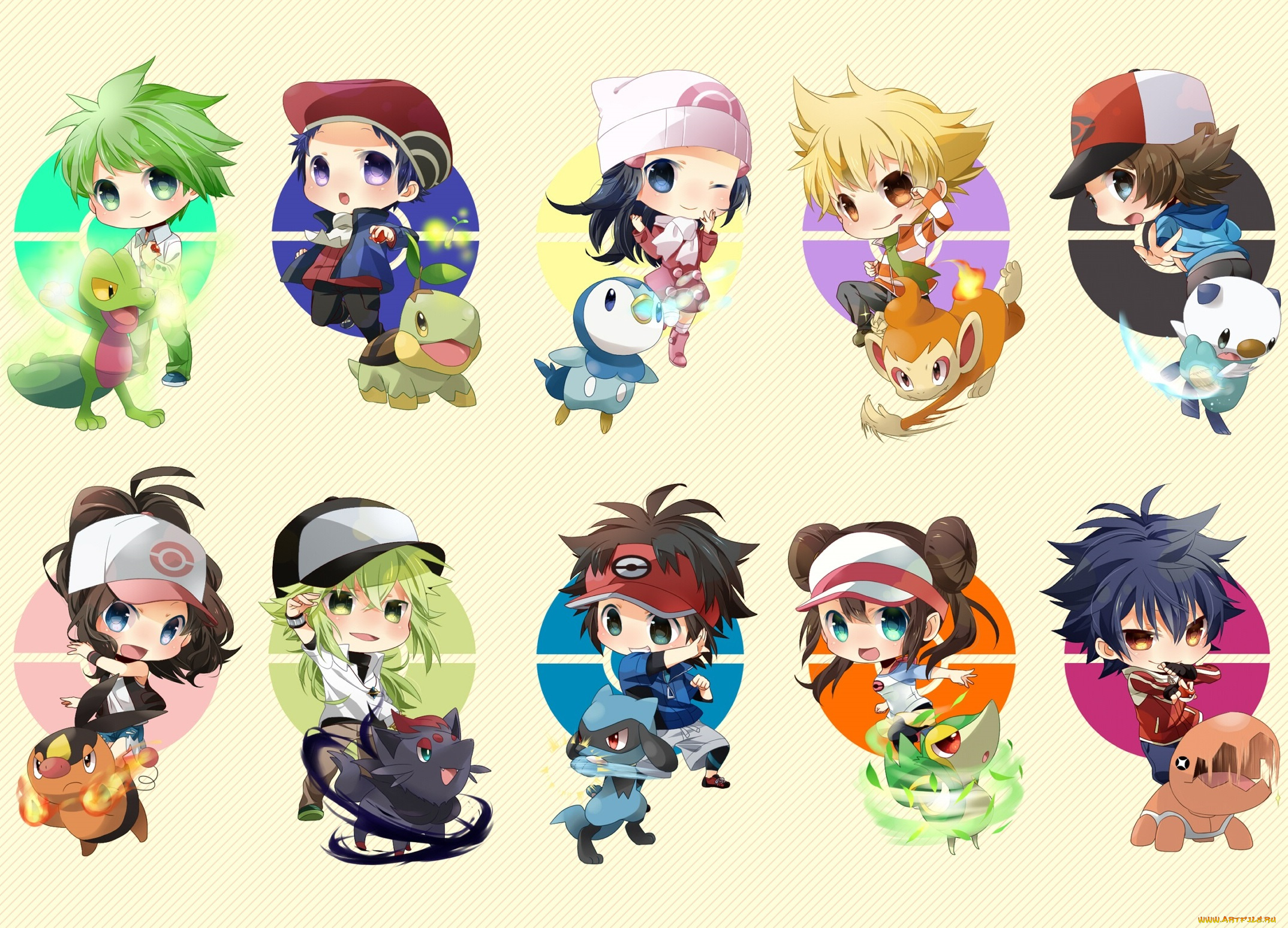 аниме, pokemon, покемон