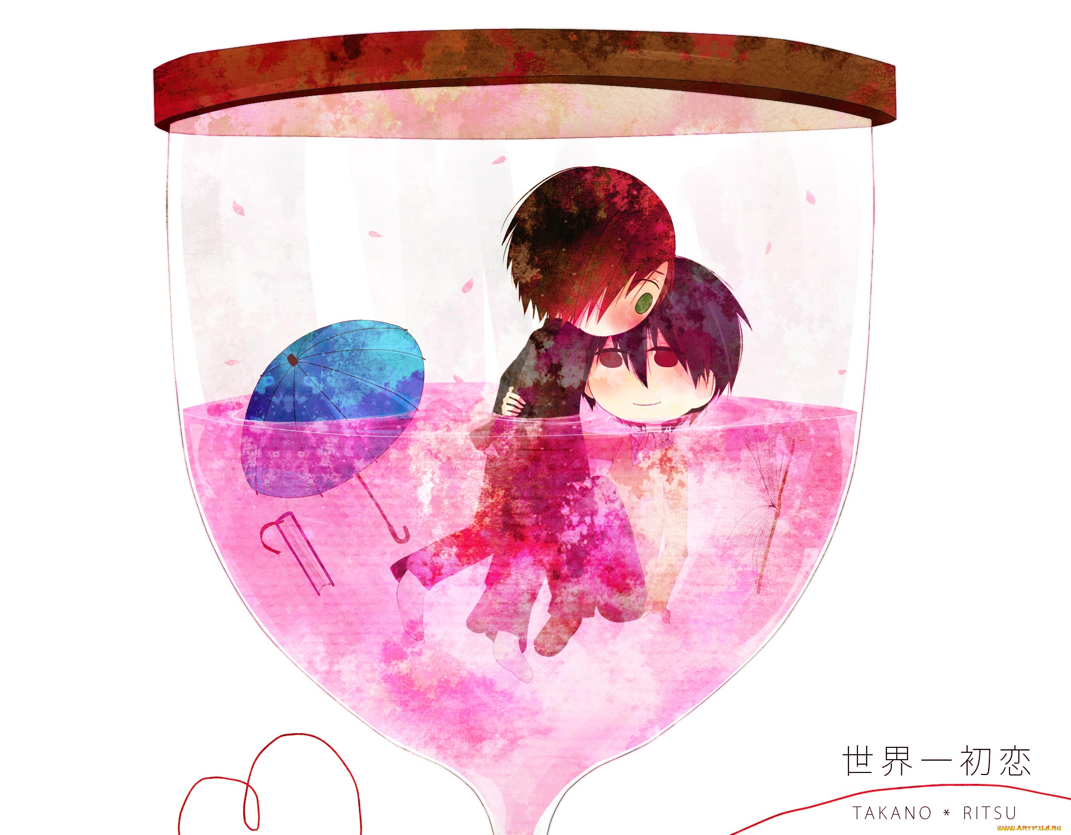 аниме, sekai, ichi, hatsukoi, парни