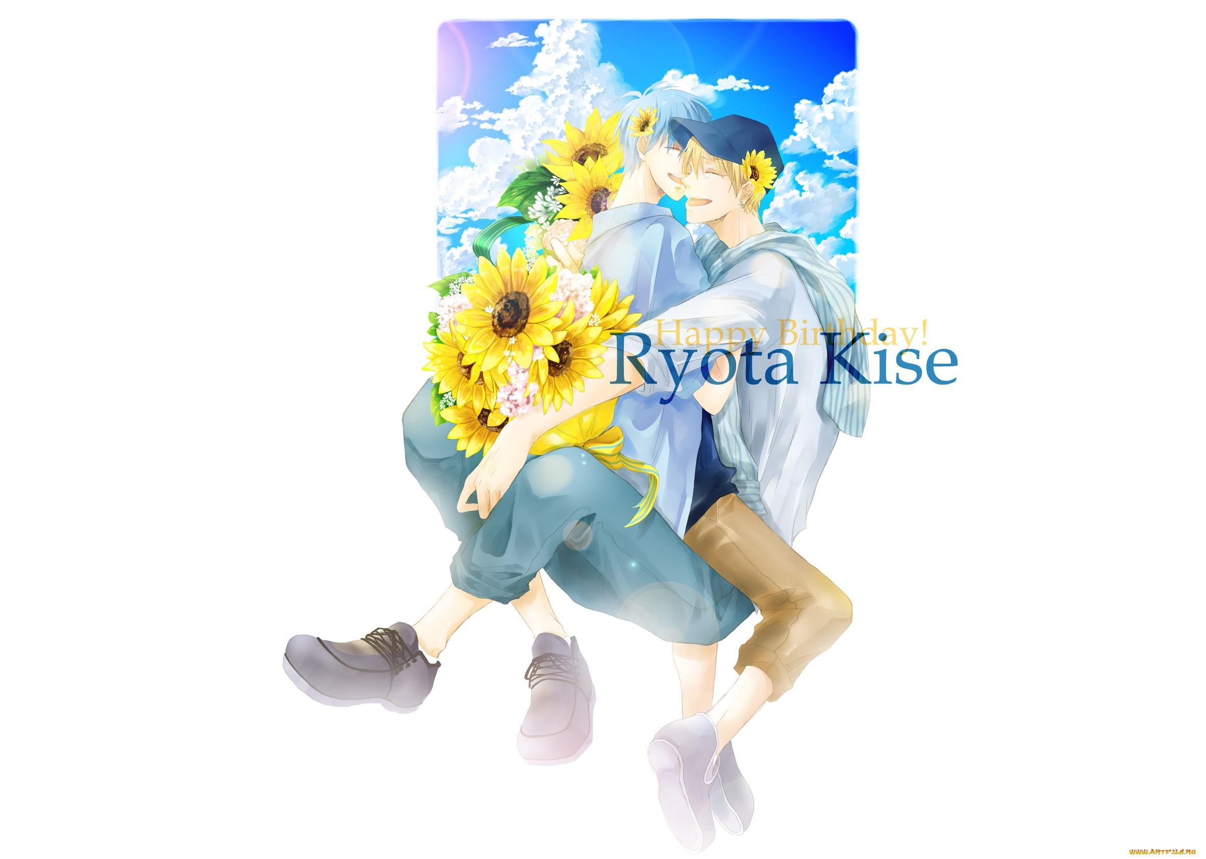 аниме, kuroko, no, baske, баскетбол