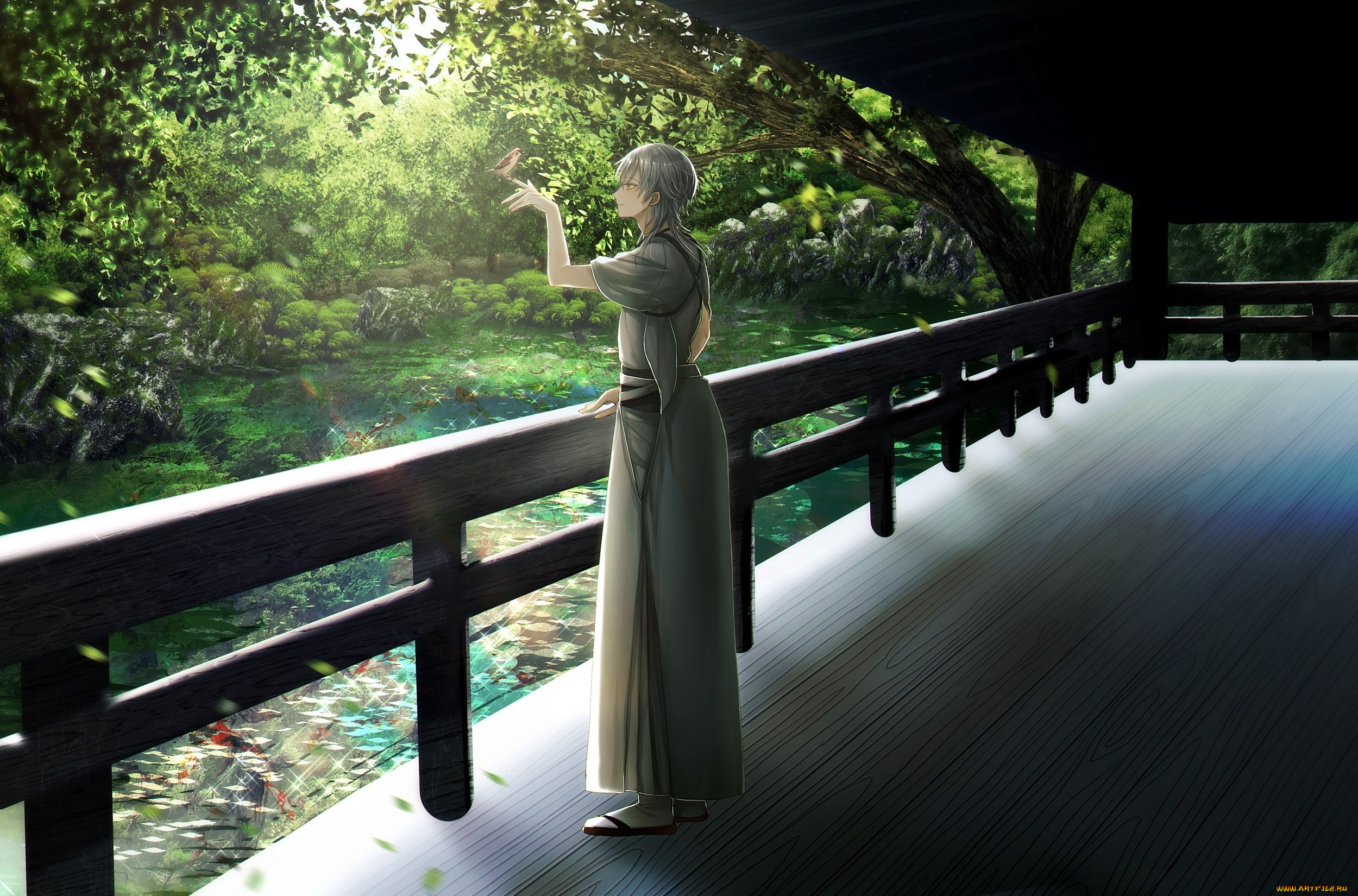 аниме, touken, ranbu, танец, мечей