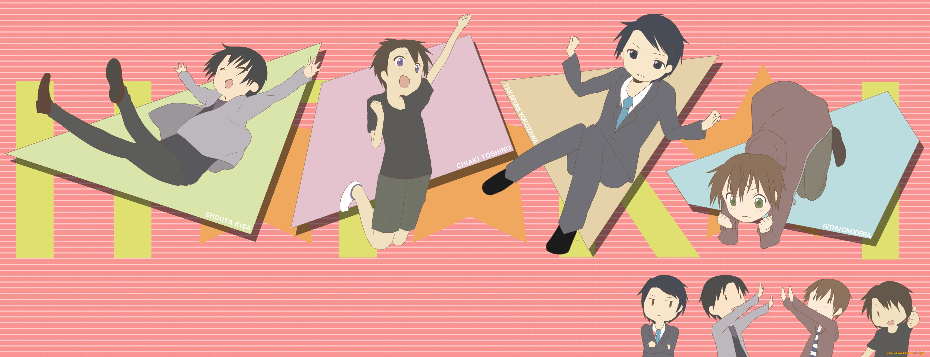 аниме, sekai, ichi, hatsukoi, парни