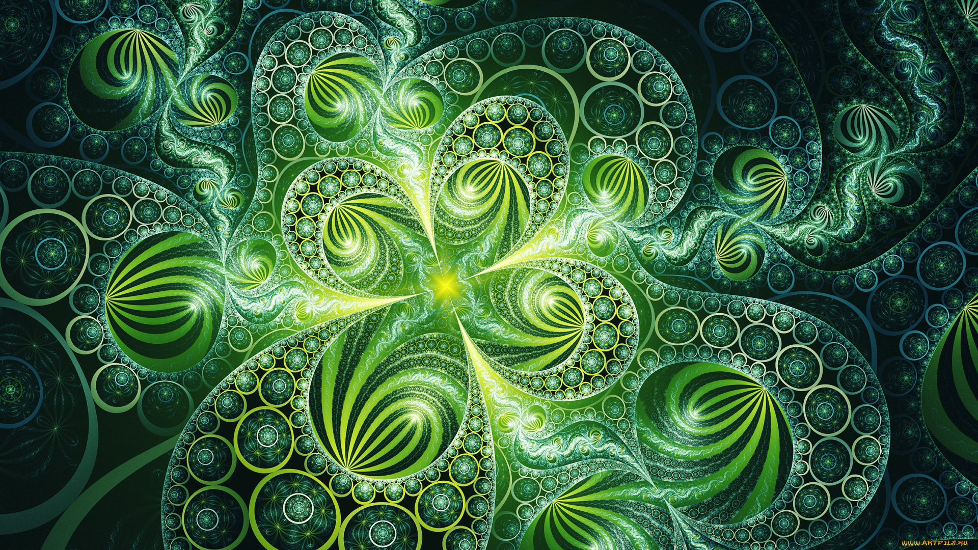 3д, графика, фракталы, , fractal, цвет, фон, узор