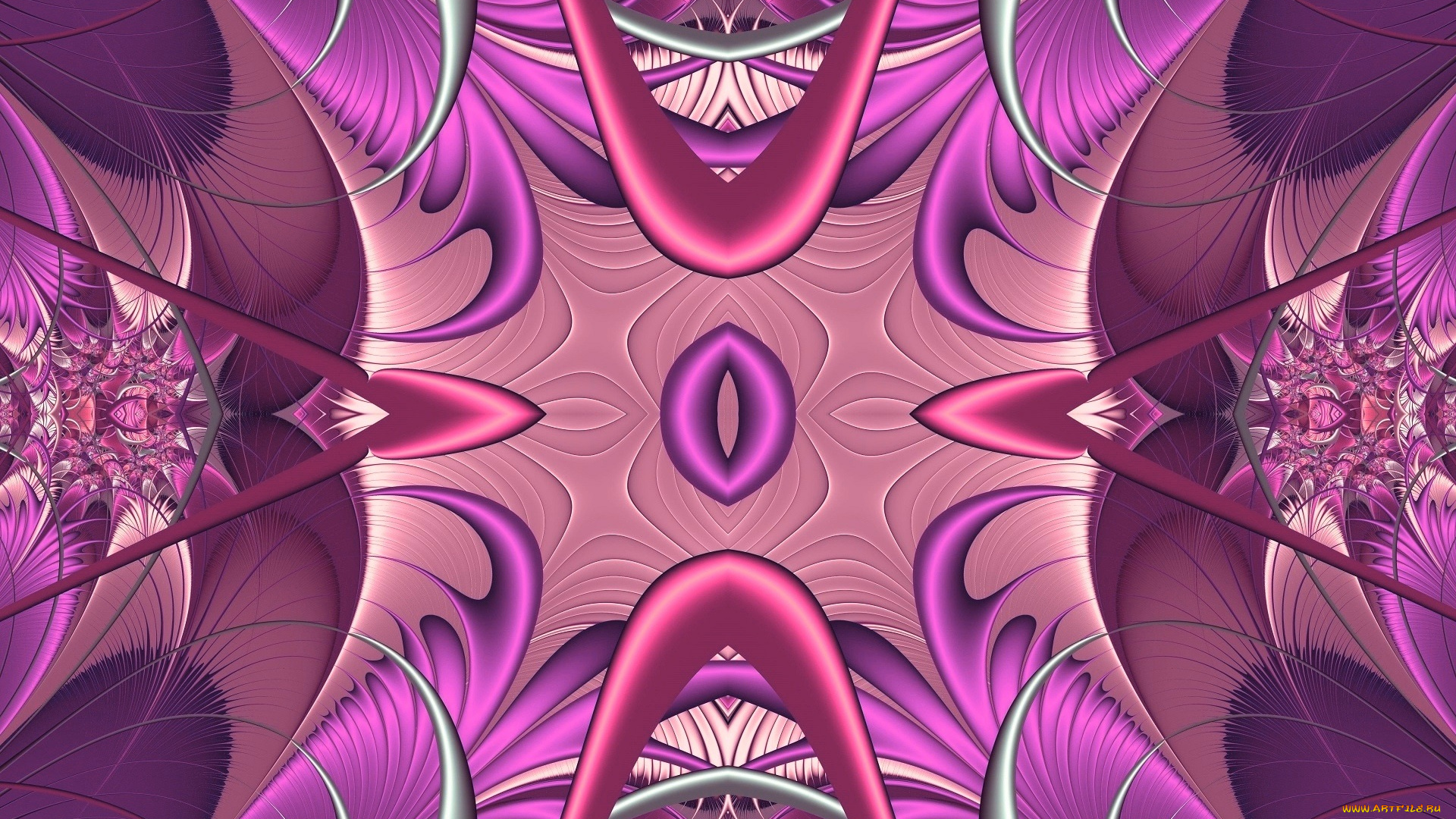 3д, графика, фракталы, , fractal, узор, фон, цвет