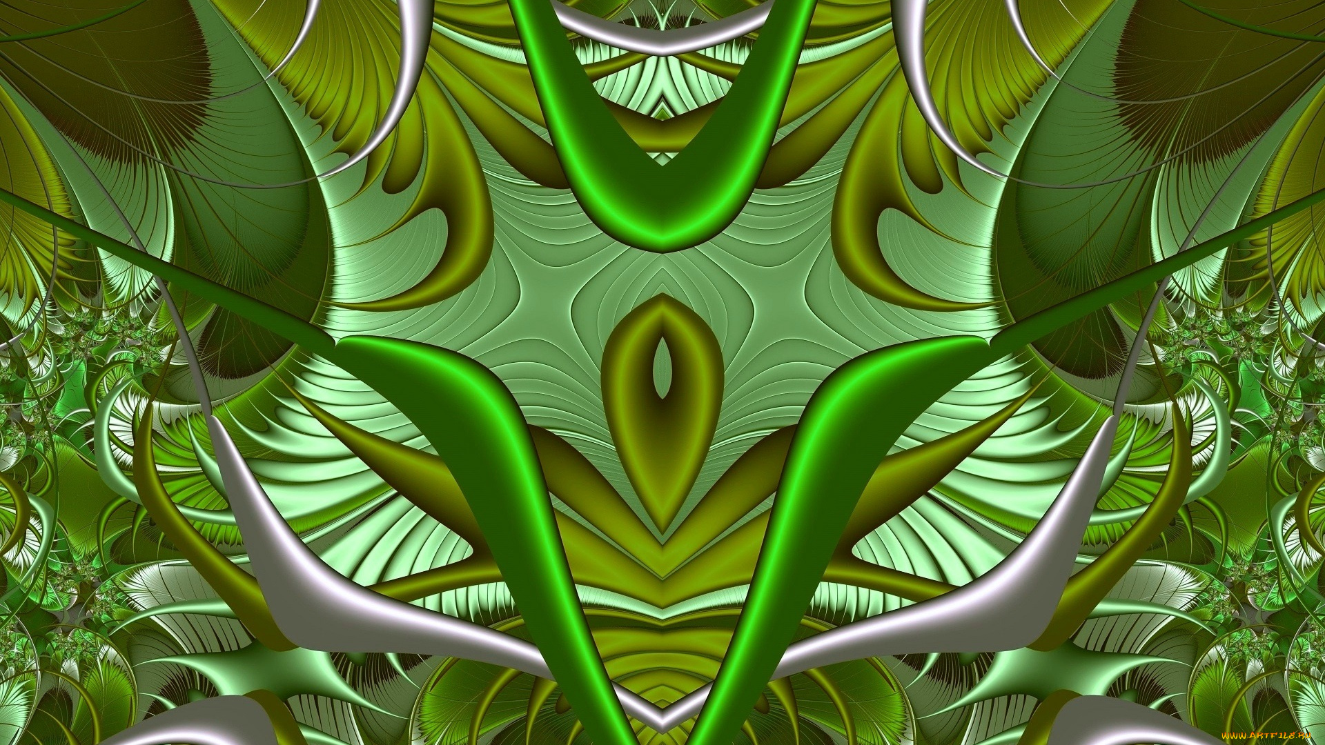 3д, графика, фракталы, , fractal, узор, фон, цвет