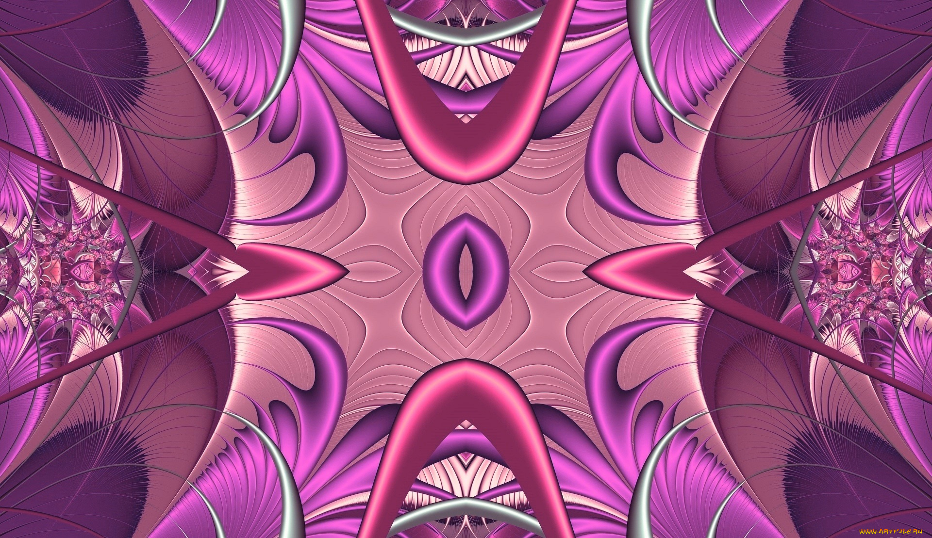 3д, графика, фракталы, , fractal, узор, фон, цвет