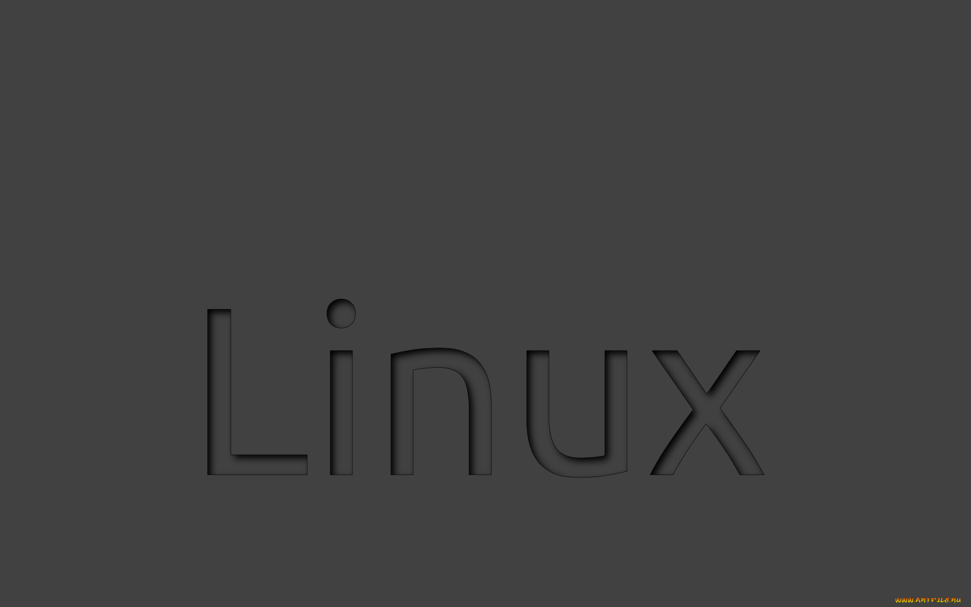 компьютеры, linux, фон, логотип