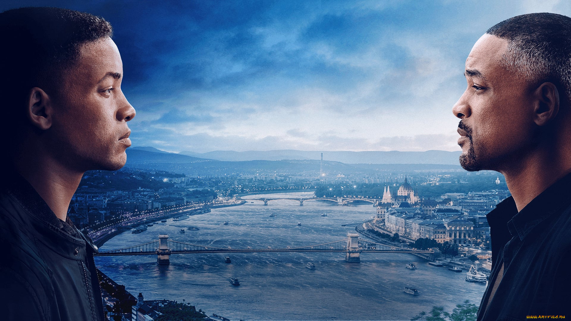 gemini, man, , 2019, кино, фильмы, gemini, man, постер, триллер, боевик, уилл, смит, фантастика, gemini, man