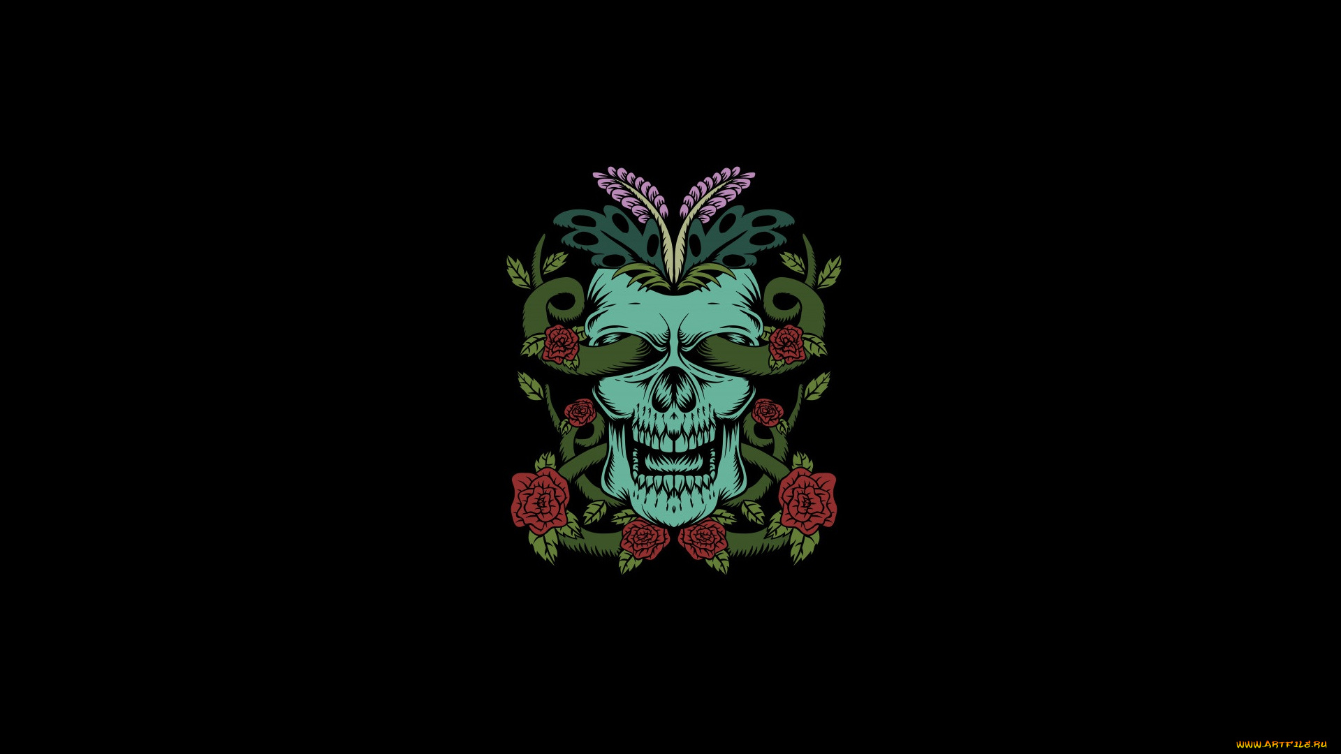 рисованное, минимализм