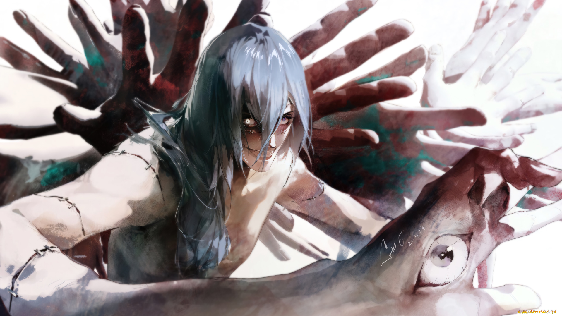 аниме, jujutsu, kaisen, магическая, битва