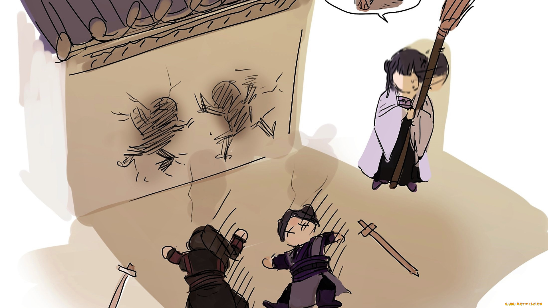 аниме, mo, dao, zu, shi, цзянь, чэн, вэй, усянь