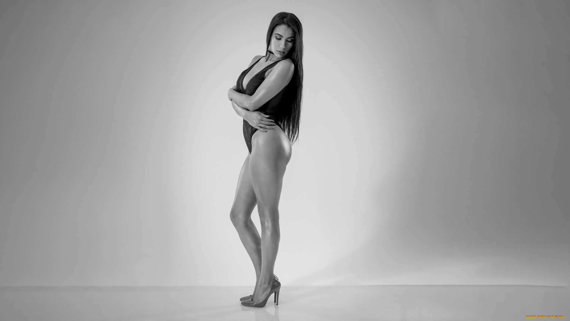 девушки, -, черно-белые, девушка, красивая, супер, секси, няша, нежная, классная, модница, лапочка, мадам