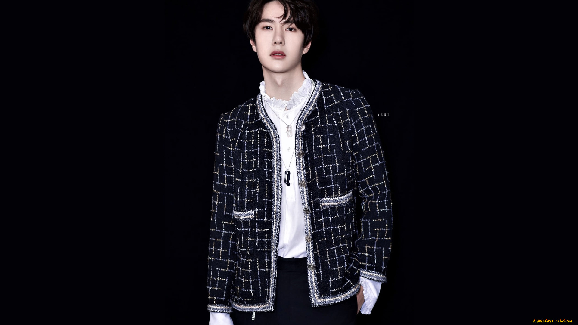 мужчины, wang, yi, bo, актер, певец, пиджак