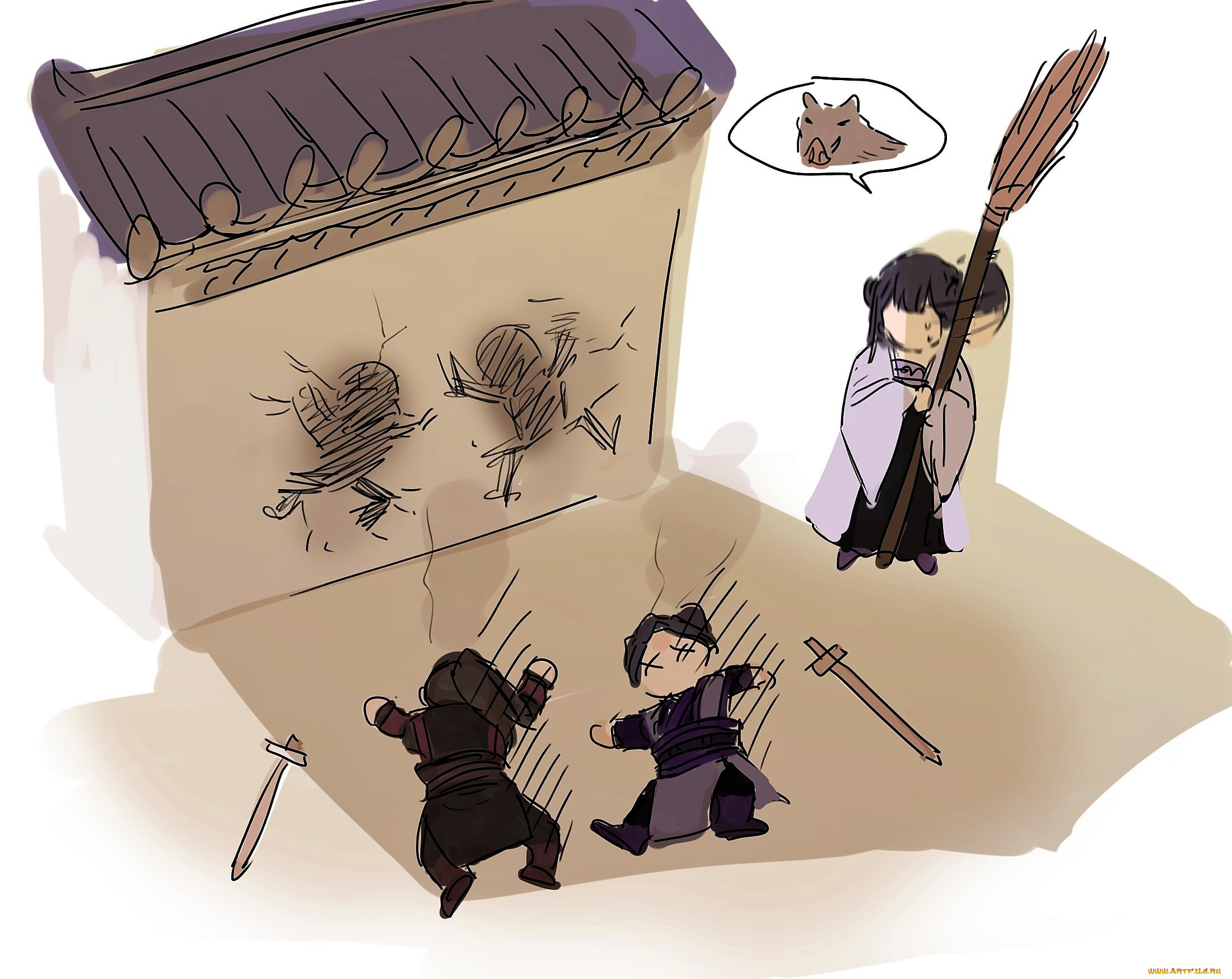 аниме, mo, dao, zu, shi, цзянь, чэн, вэй, усянь